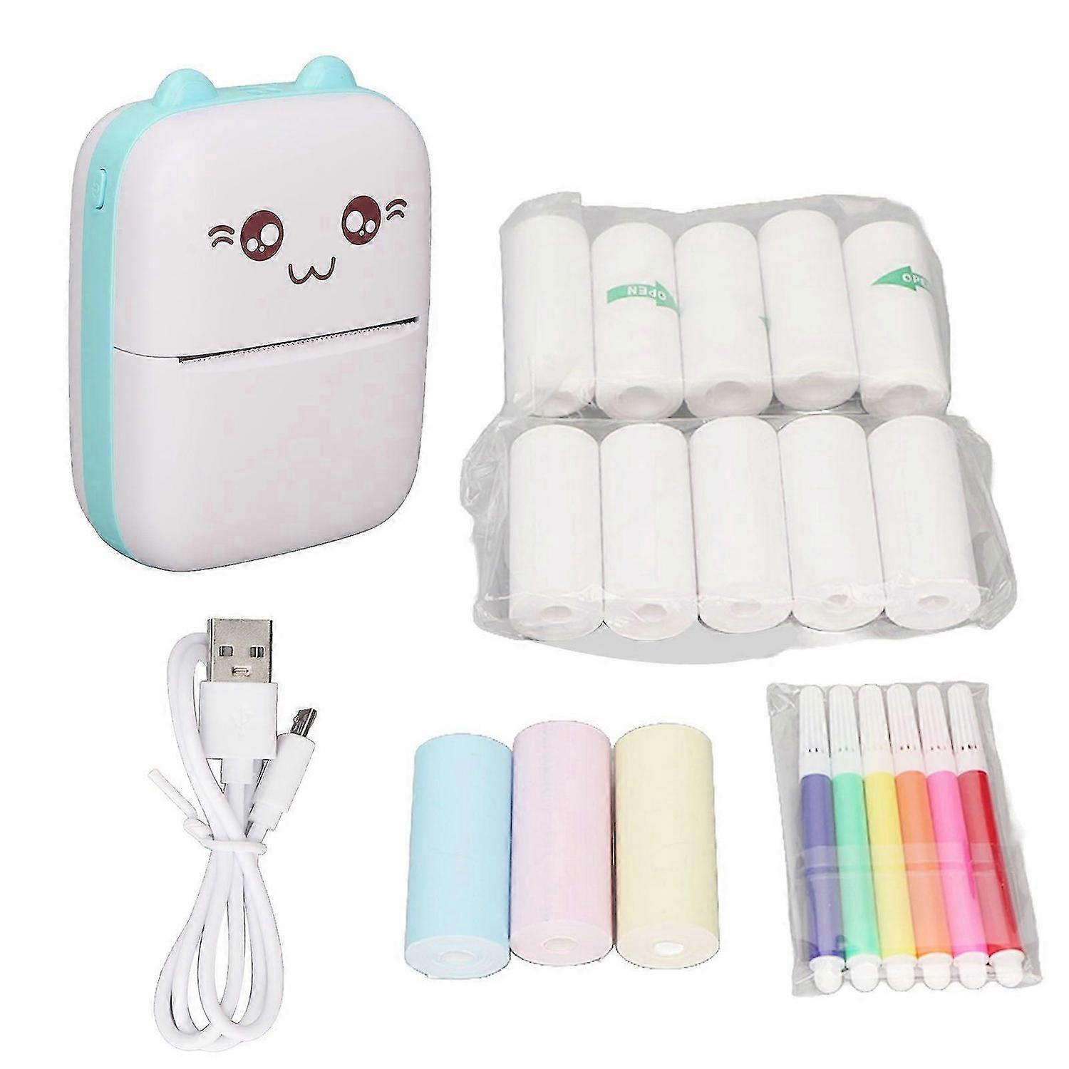2025 Latest Model Mini Printer Portable Pocket Mini Wireless Self Adhesive