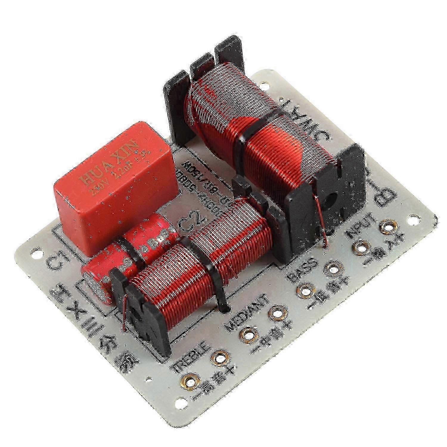 150W 3-Way Crossover Filter for Multi-Speaker Audio Systems
