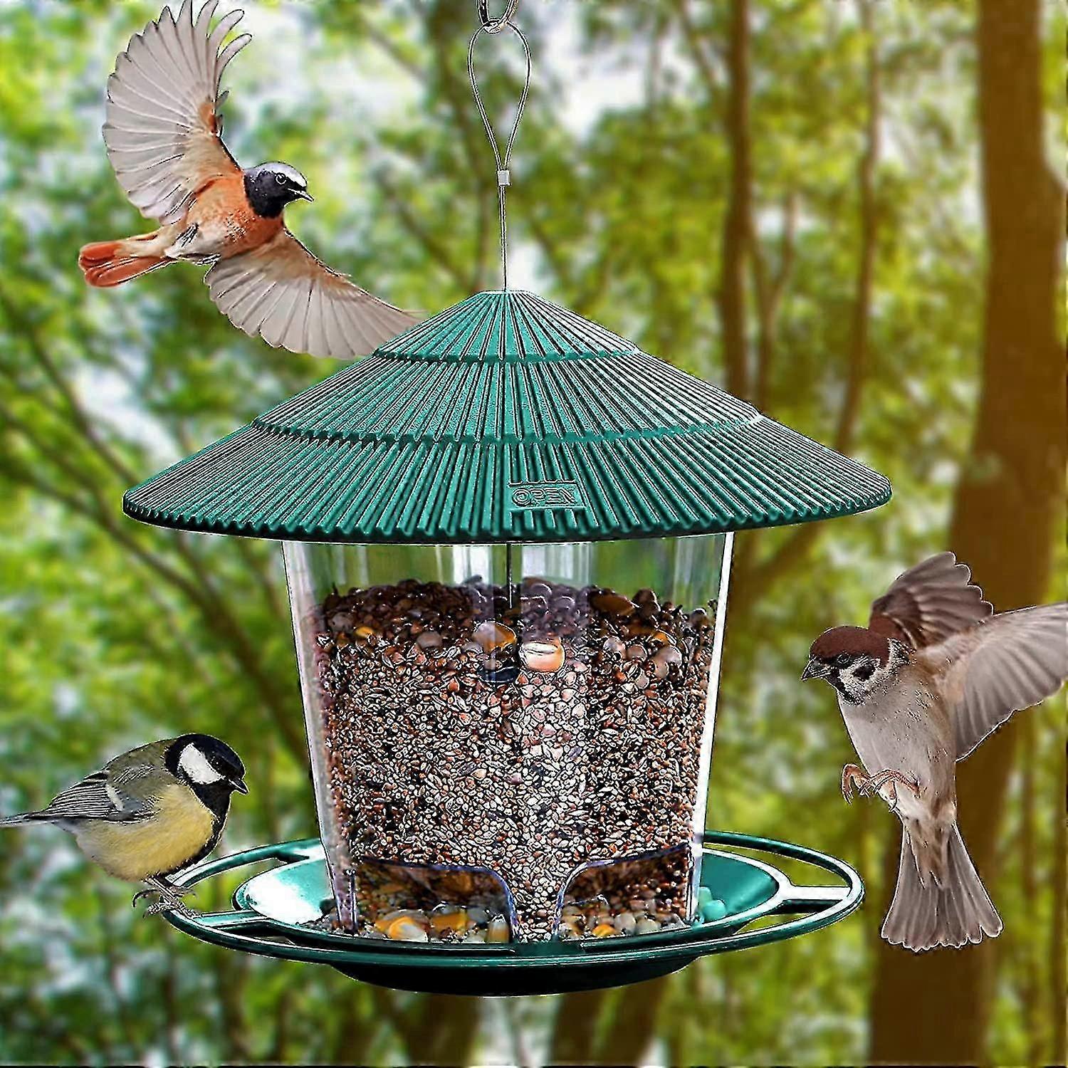 2025 Bird Feeder, Bird Feeder Bird Feeder Hanging Bird Feeder Feeder Wild Birds Hanging Cone Flower Bird Feeder