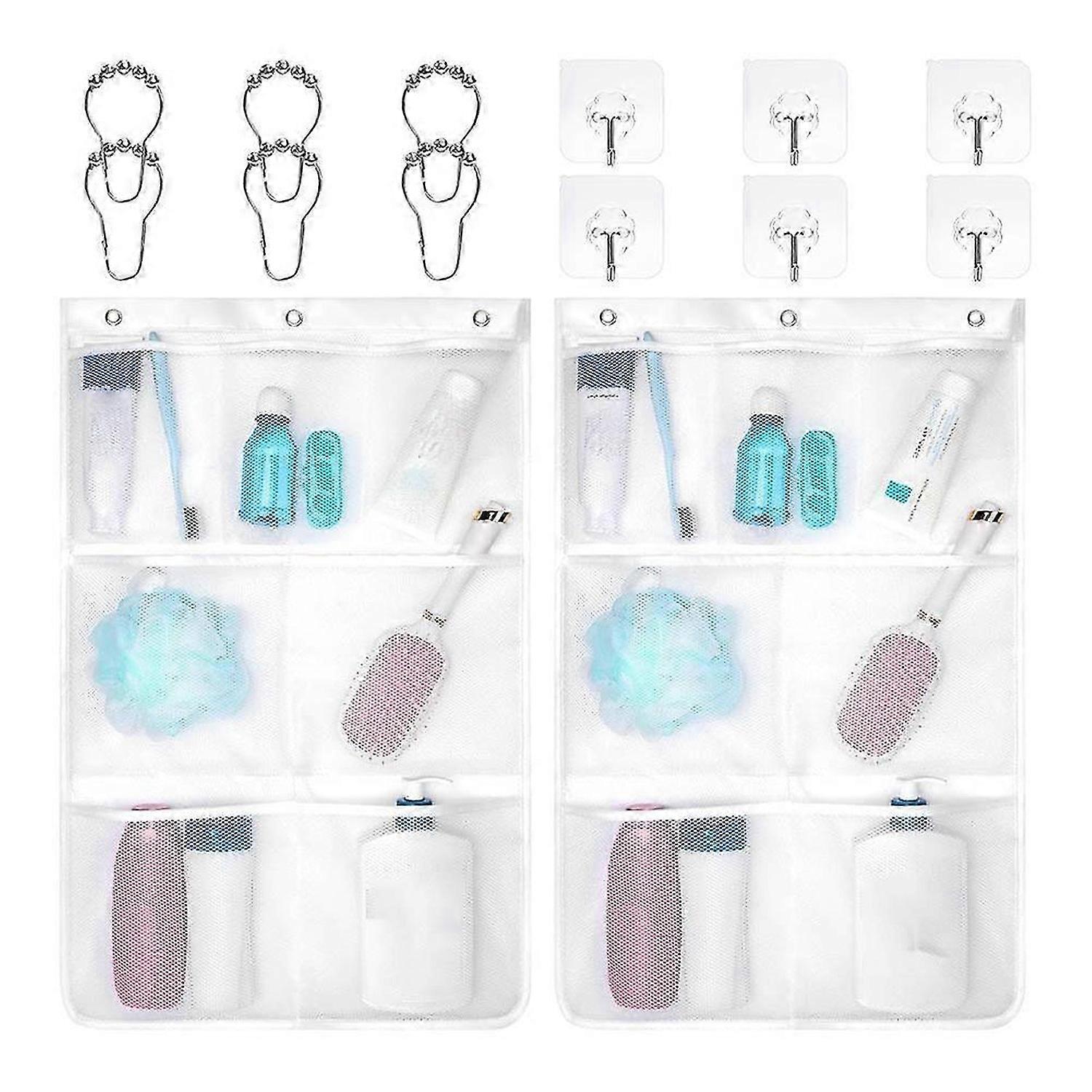 Mesh Shower Caddys Hanging,Quick Dry Shower Organizer