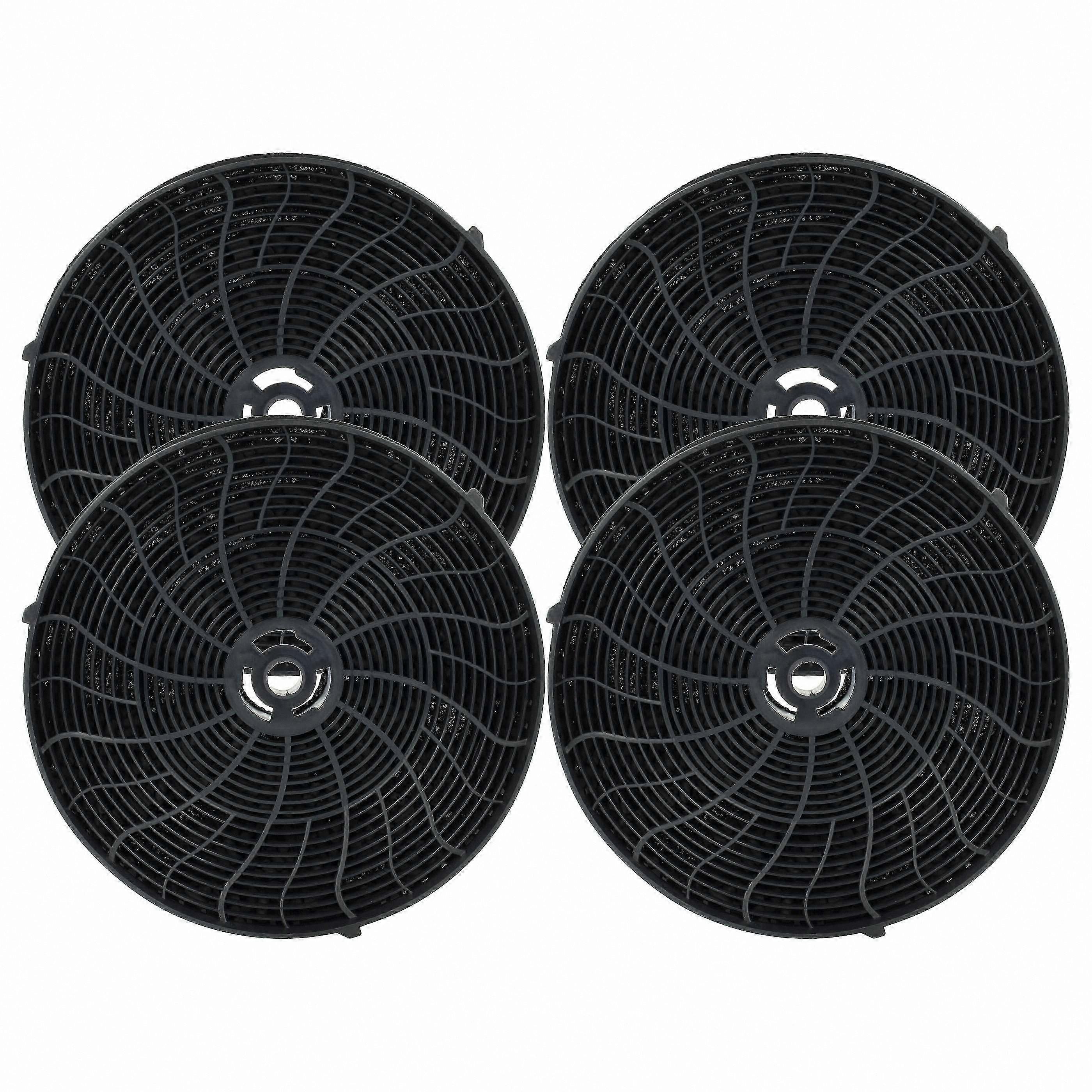 4-Pack Activated Carbon Filters Compatible with IKEA Range Hood Models 303.046.32 and 303.046.13, Replacement for Grease and Odor Control