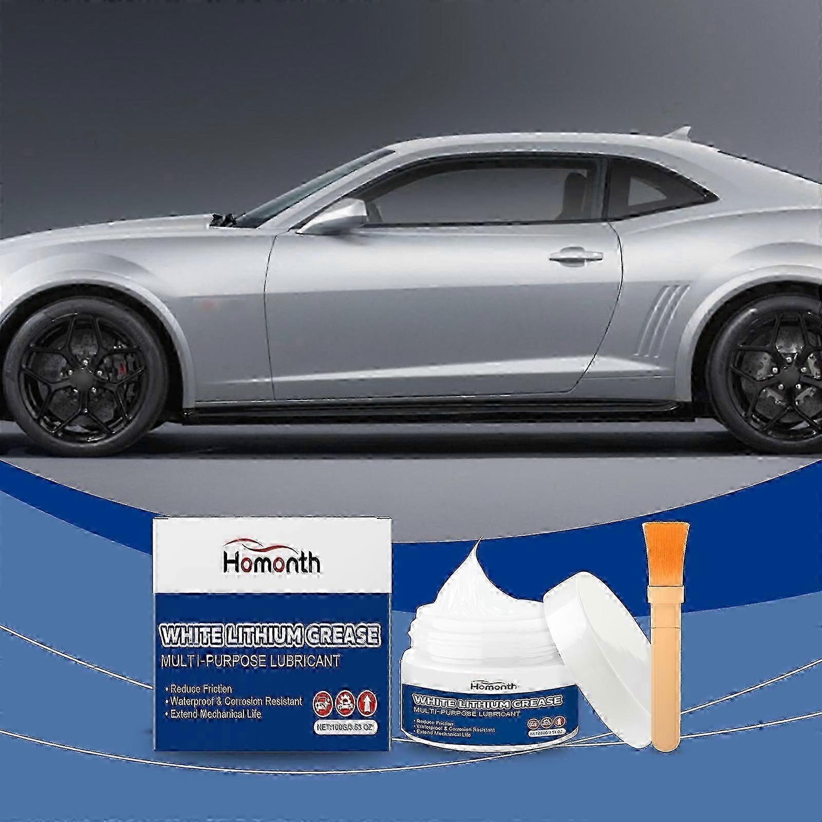 Homonth multi-functional grease set, car white lithium-based waterproof, high temperature resistant, noise reduction, durable and long-lasting