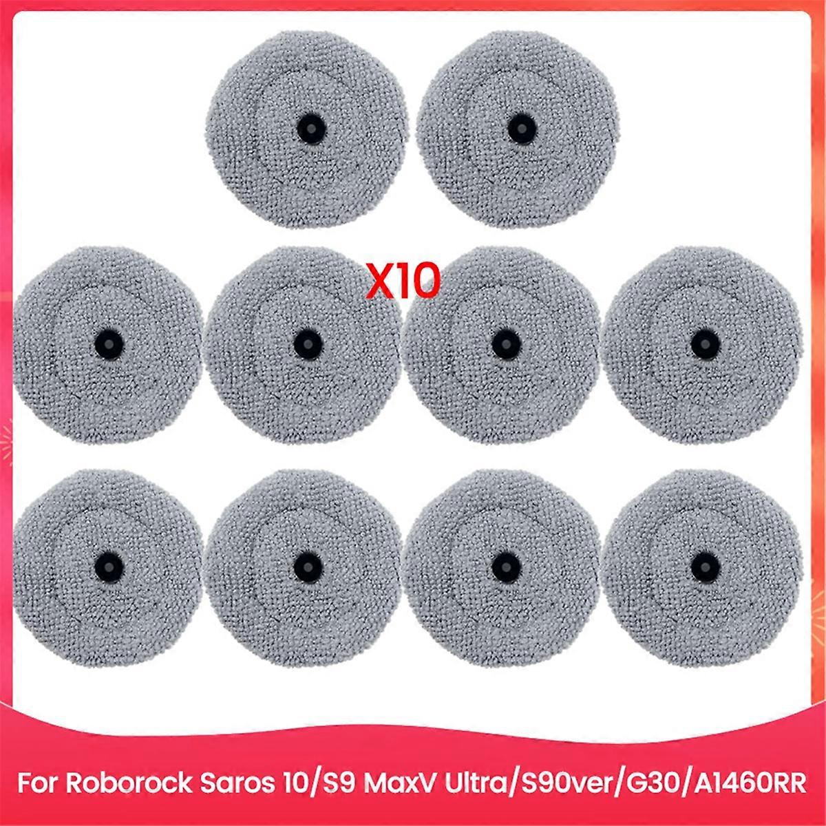 Mop Cloth Pad for Saros 10/S9 MaxV Ultra/S90ver/G30/A1460RR Spare Parts Reusable Washable Mop Pad A