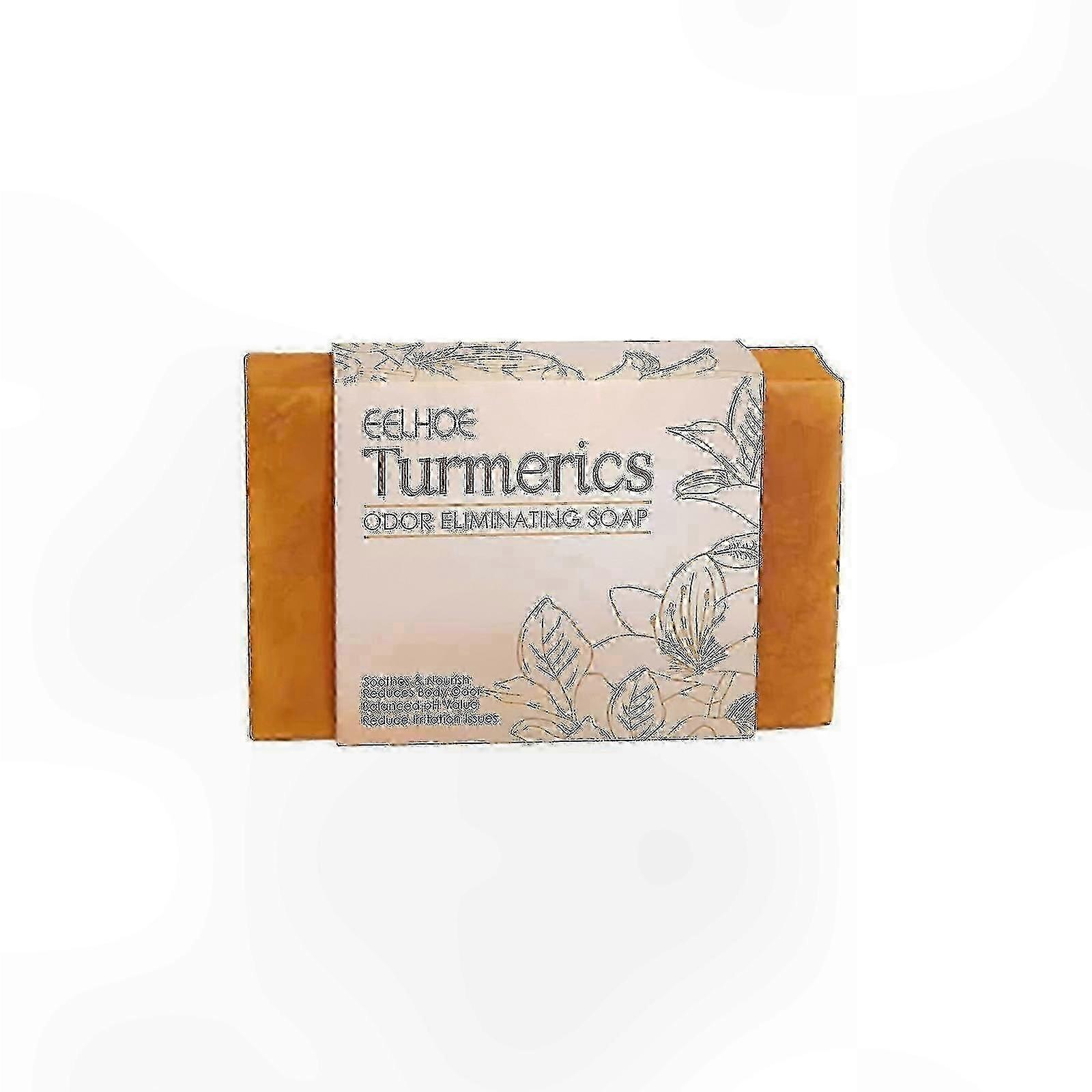 Turmeric Infused Rejuvenating Soap for Acne Control, Skin Brightening, and Deep Hydration Care Solution
