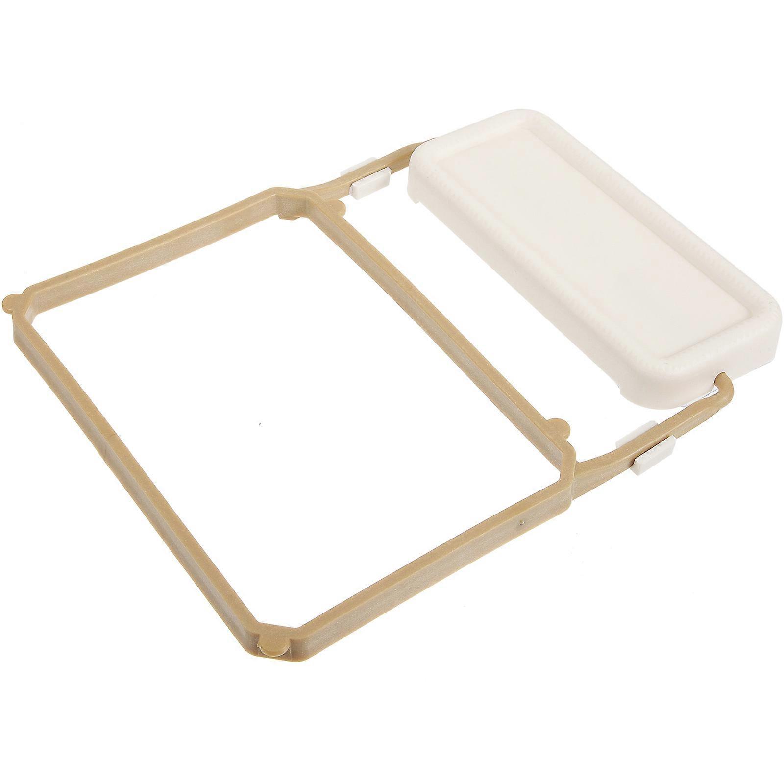 Kitchen Sink Net Strainer Kitchen Residue Filter Screen Holder White Plastic For 1Set