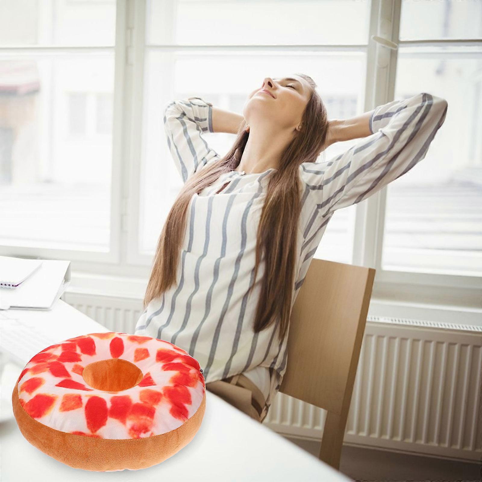 Doughnut Cushion for Home Decoration Soft Throw Pillow