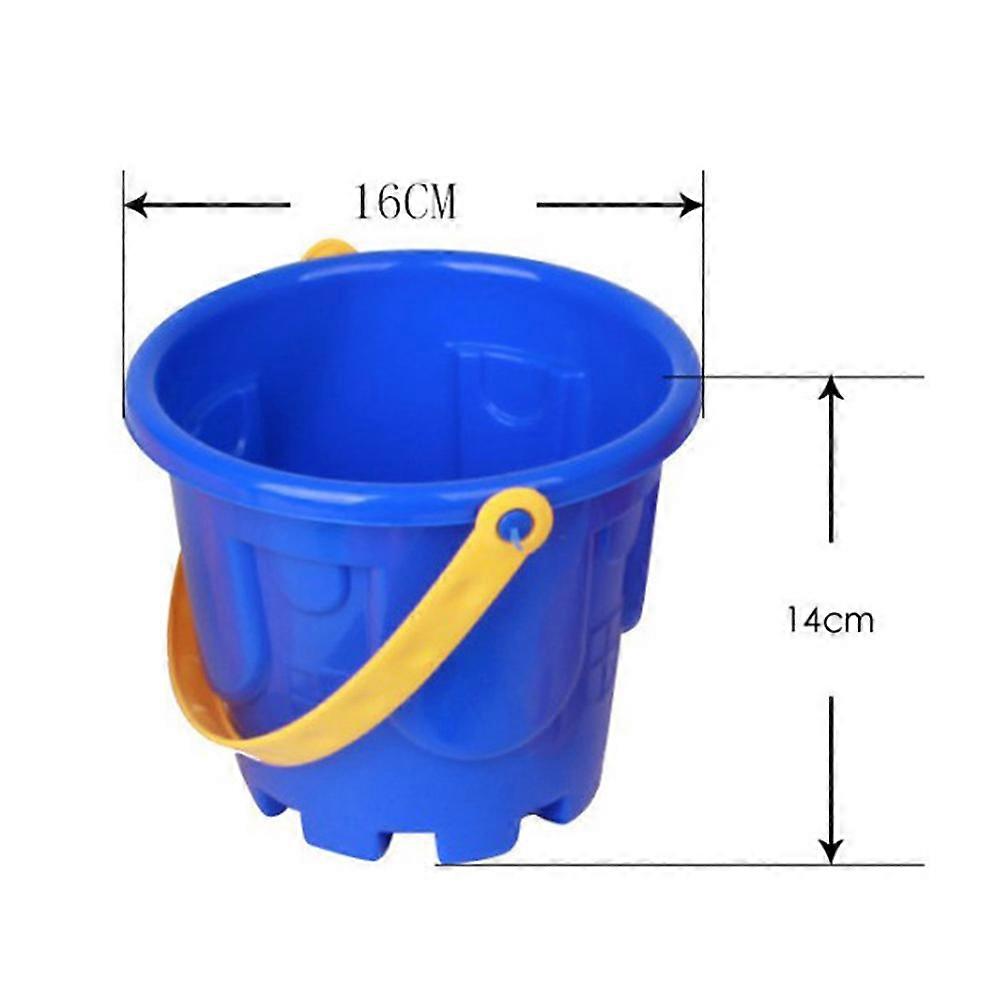 Bucket Sand Tools Castle Sand Mold for Playing 9Pcs Creative Beach Set