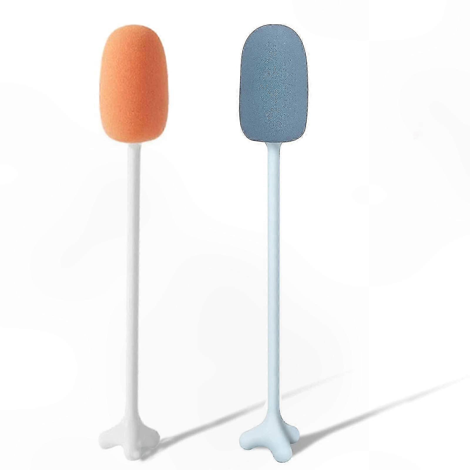 Gentle Bottle Cleaning Brush with Extended Handle for Baby Items and Glassware Safe Scratch-Free Cleaning Tool