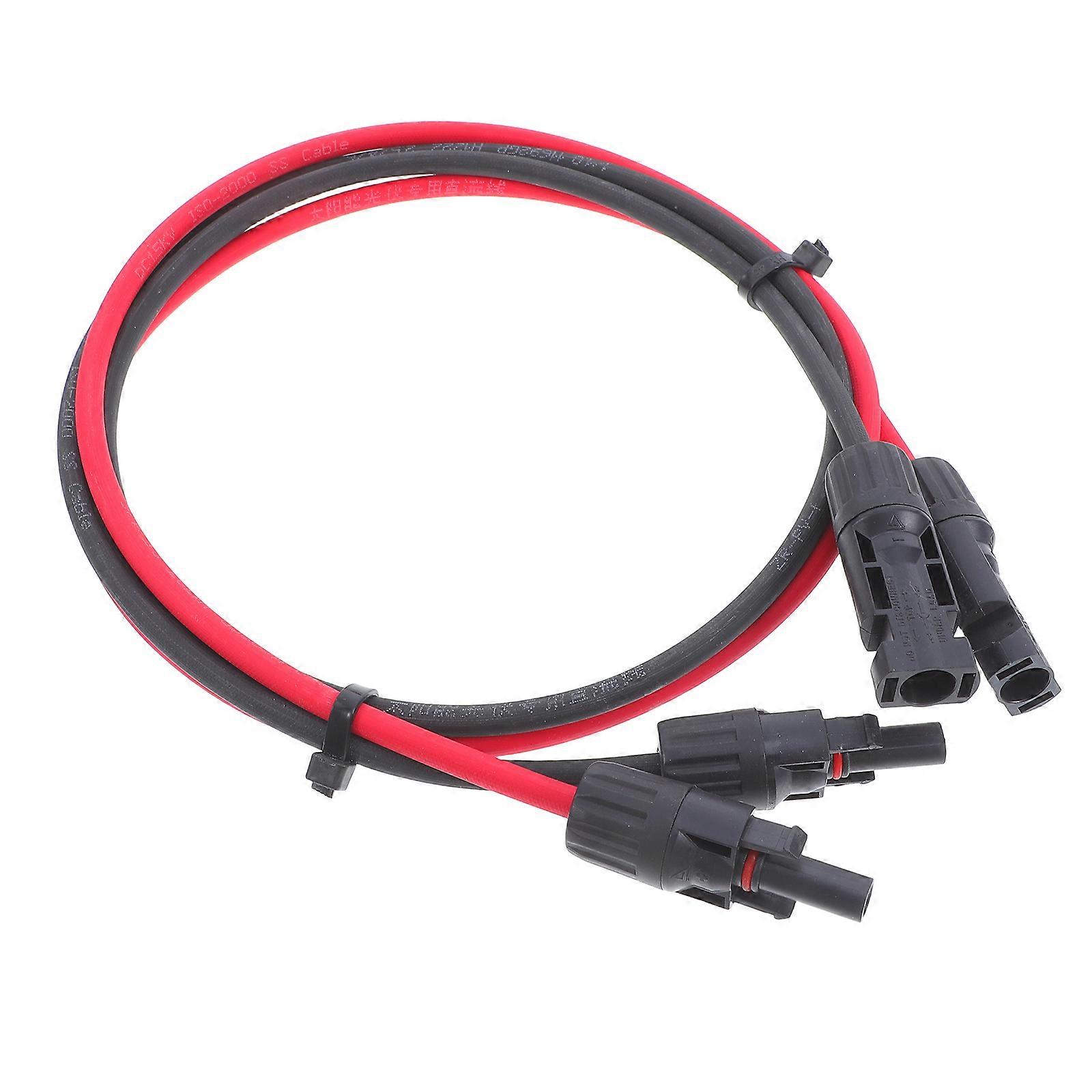 Mc Connector Solar Extension Cable For Solar Panels And Inverters Outdoor Use 200.00X0.80X0.80CM Weather Resistant 2Pcs