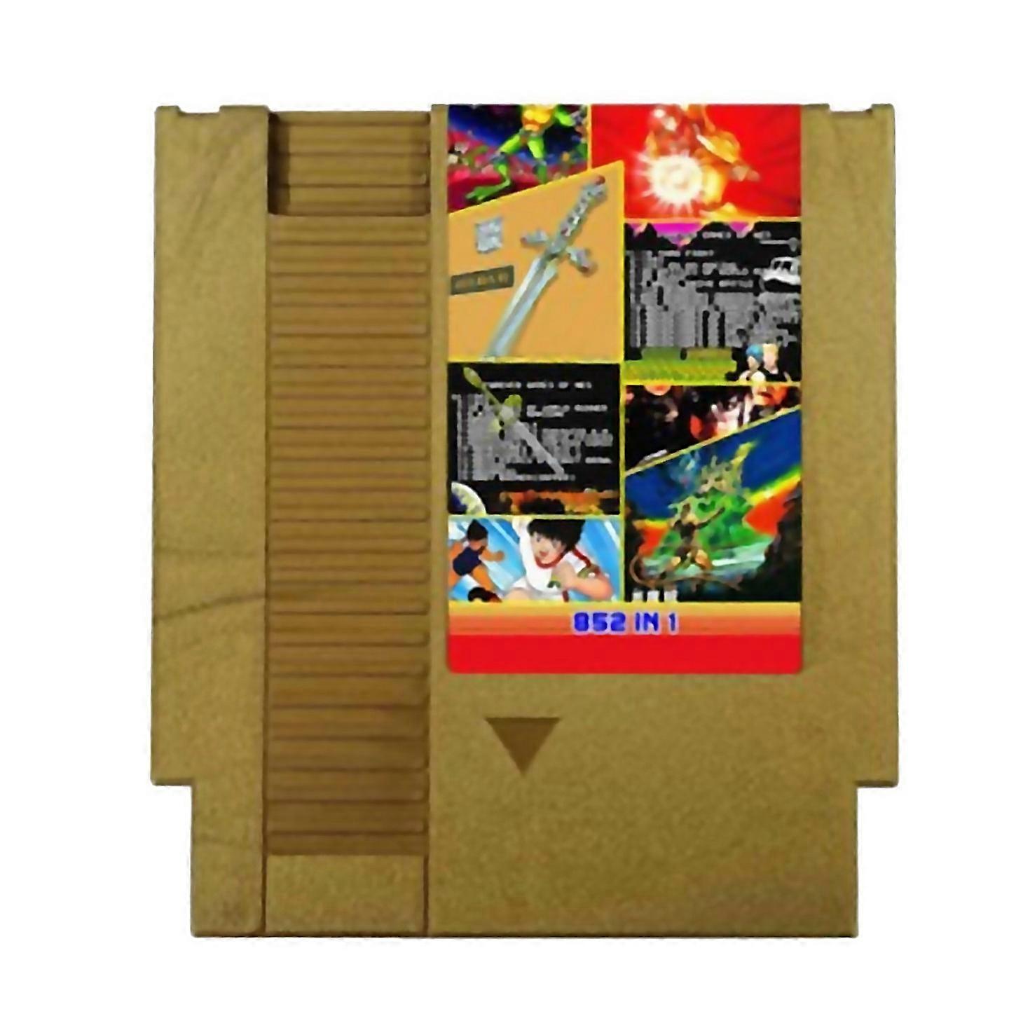 For 852 In 1 Game For Game Console Gold