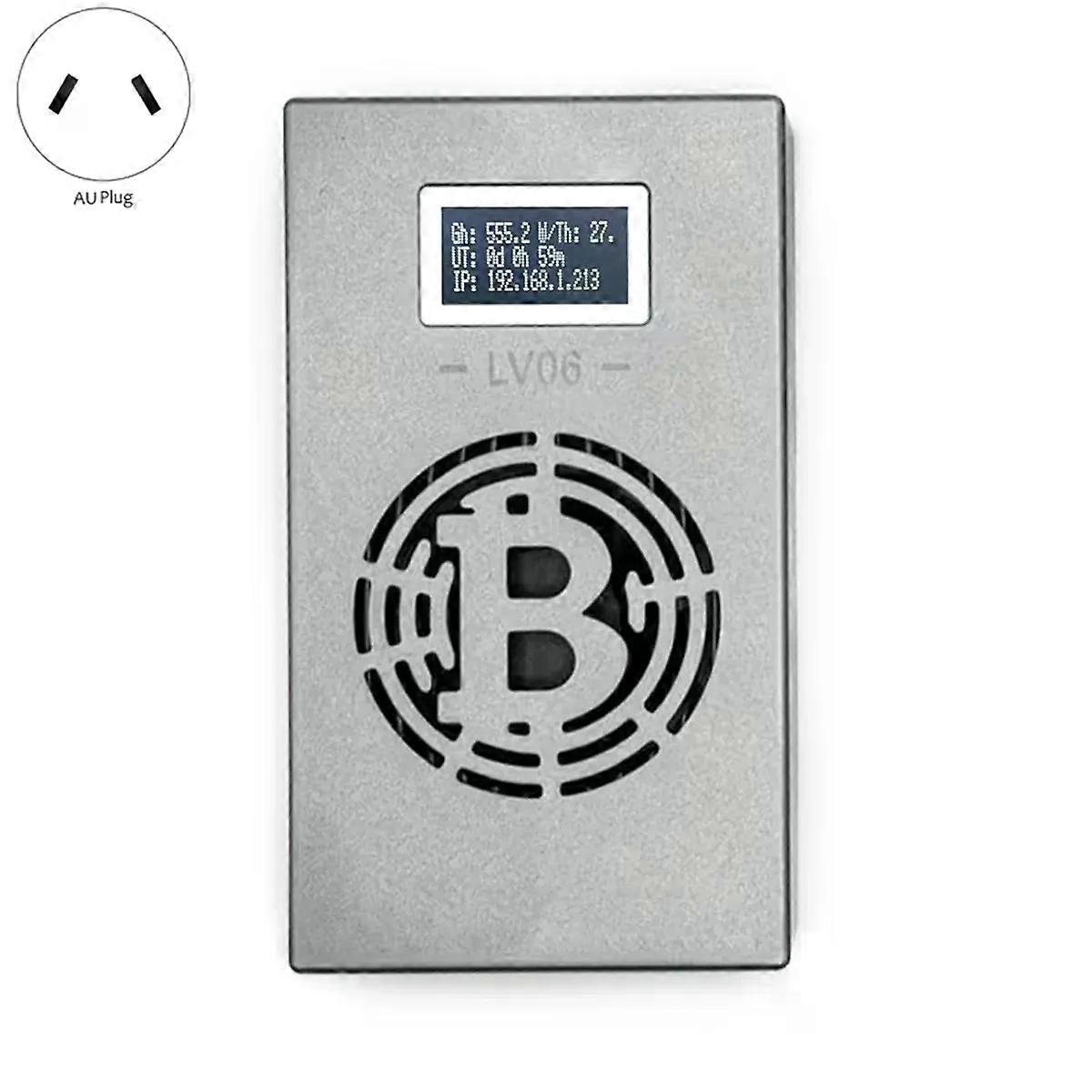 ABLG Bitcoin LV06 Silent Miner Machine BTC Miner 500GH/S Hashrate Crypto  Mining Machine Lottery Miner