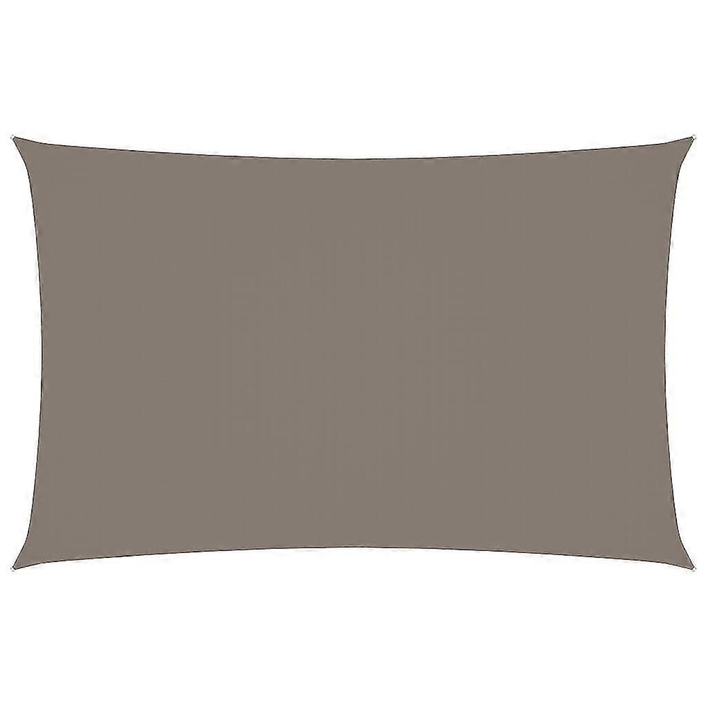 Sunshade Sail Oxford Fabric Rectangular 2x5 M Taupe