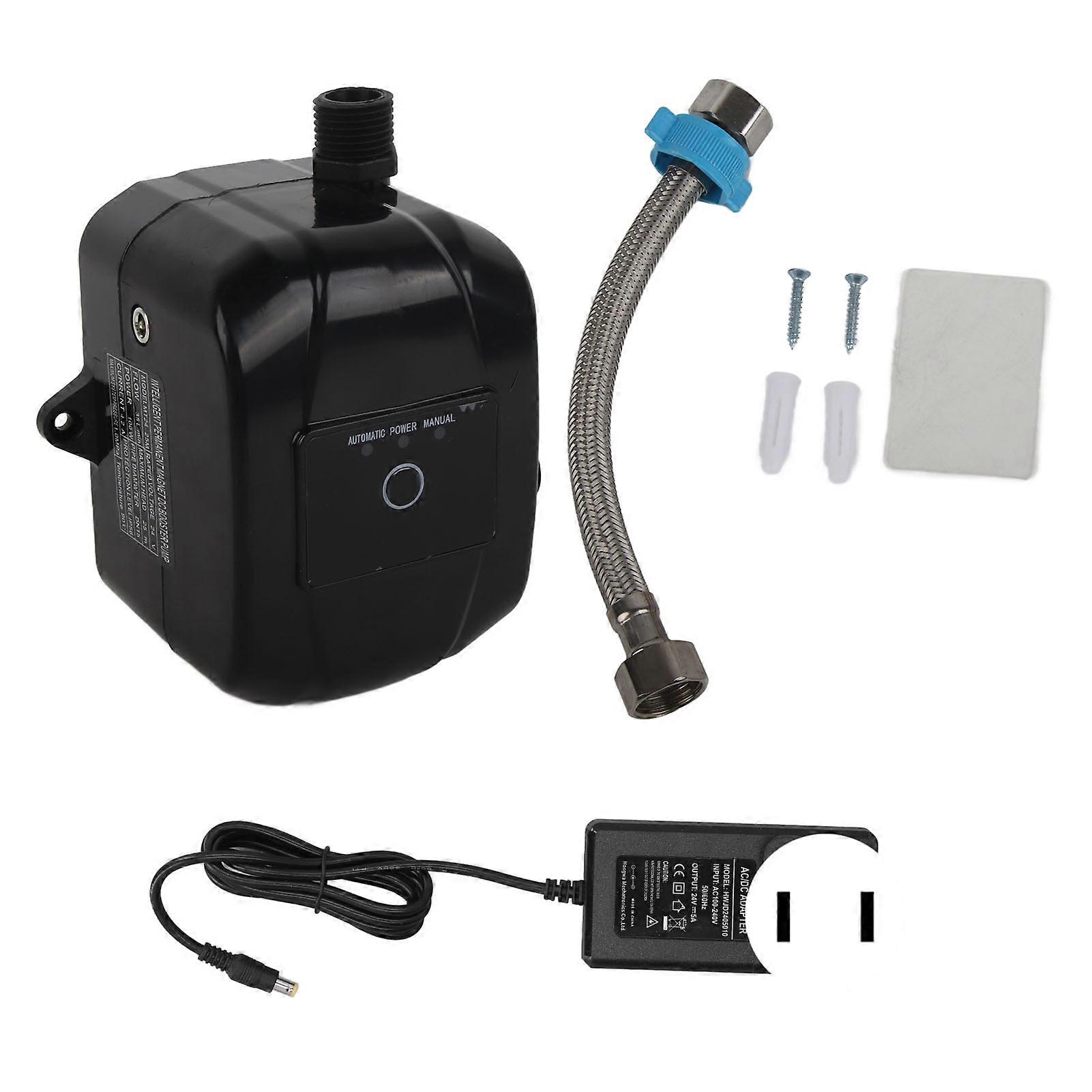 Pompe de surpression d'eau 100 W 24 V, faible bruit, détection automatique, pour salle de bain et jardin