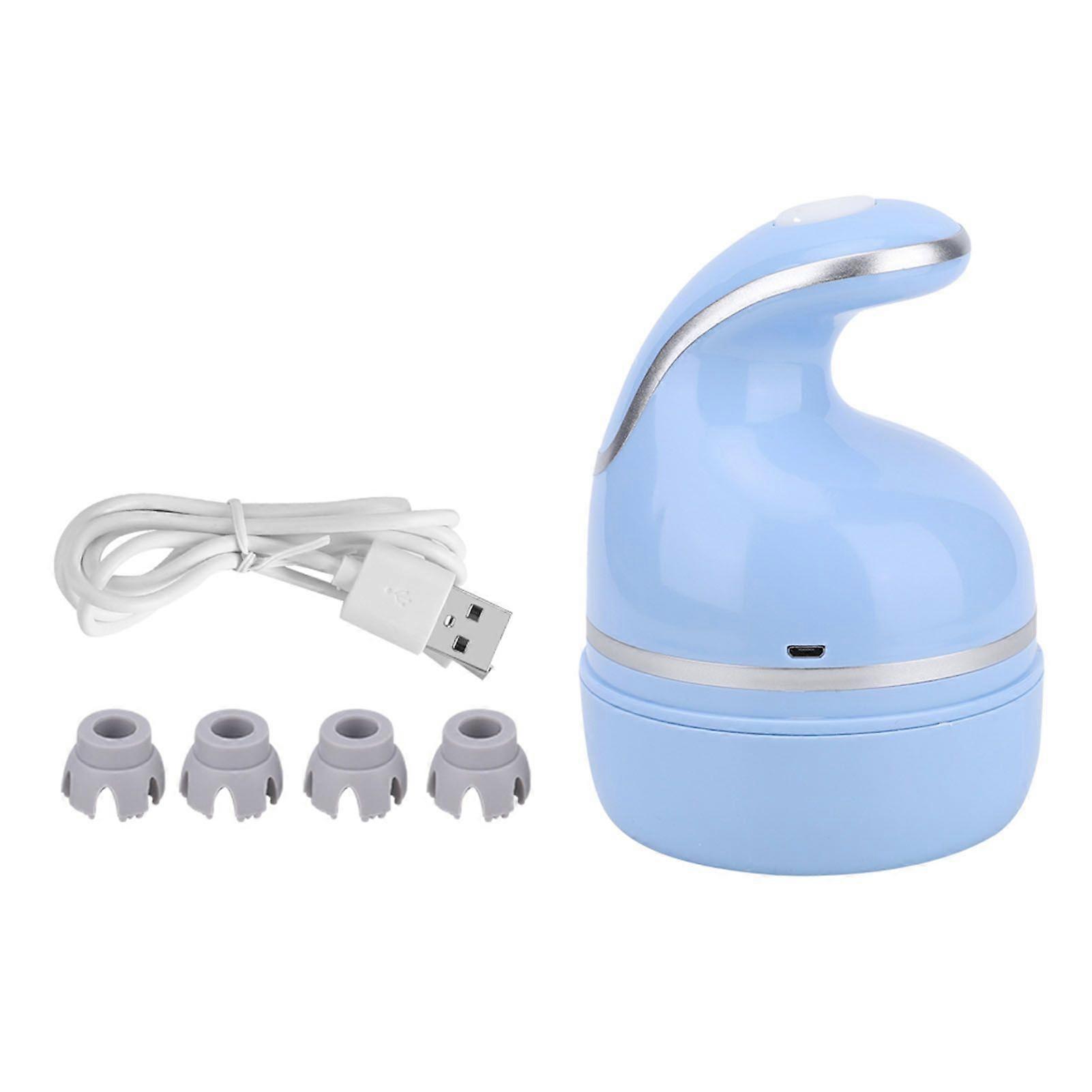 Pet Intelligent USB Charging 3D Head Massaging Cats Automatic Massager (blue)