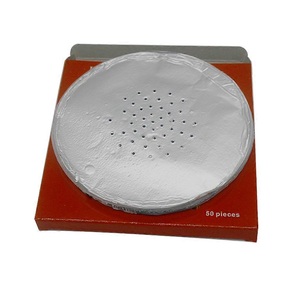 Precut Foils Foil for Use 50Pcs Silver Pierced Foil Sheets