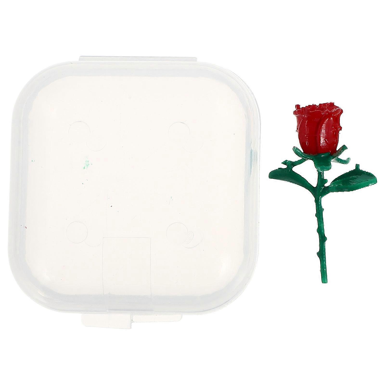 Epoxy Resin Decorative 3D Rose Model for DIY Filling Ornament
