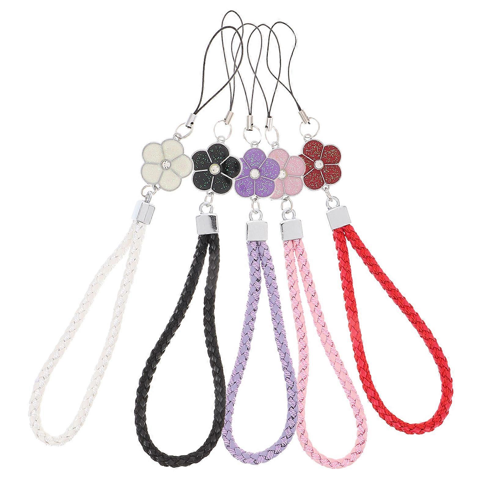 Phone Lanyard Hand Wrist Strap for Hanging Keys 5Pcs Set