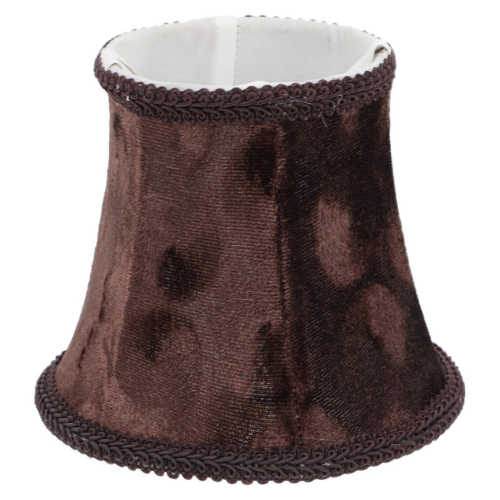 Water Crystal Chandelier Lamp Shade for Table Lamp Cloth Coffee