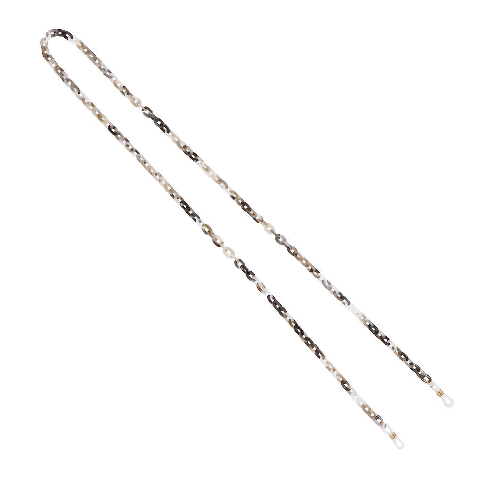 Eyeglasses Chain Acrylic Hanging Chain for Daily Use 2Pcs
