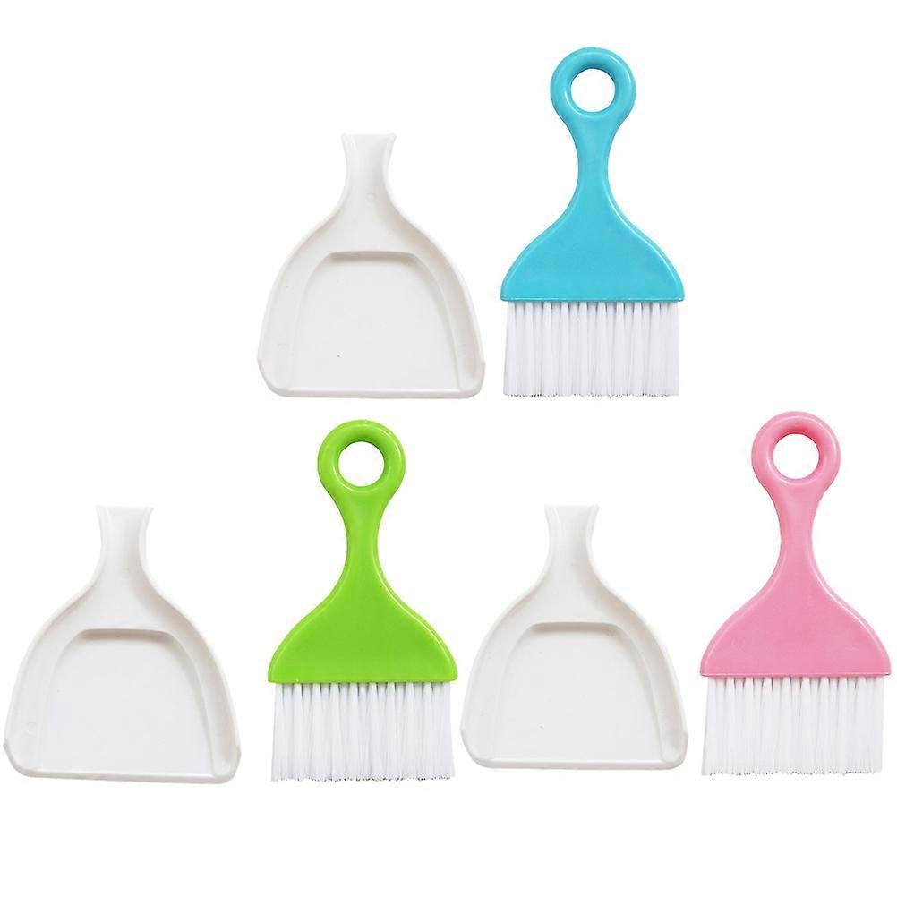 Multi-Function Cleaning Brushes Household Desktop Brush with 6Sets for Home Use