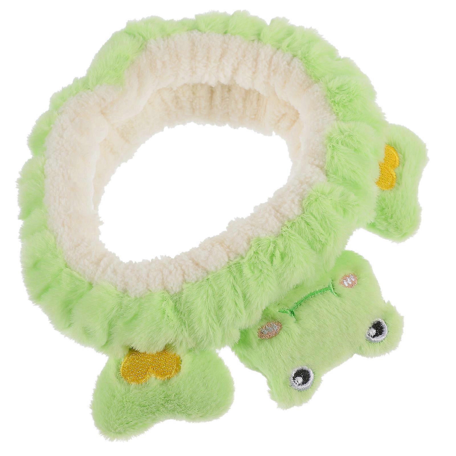 Spa Headband Plush Frog Headband for Washing Face 4Pcs for Women