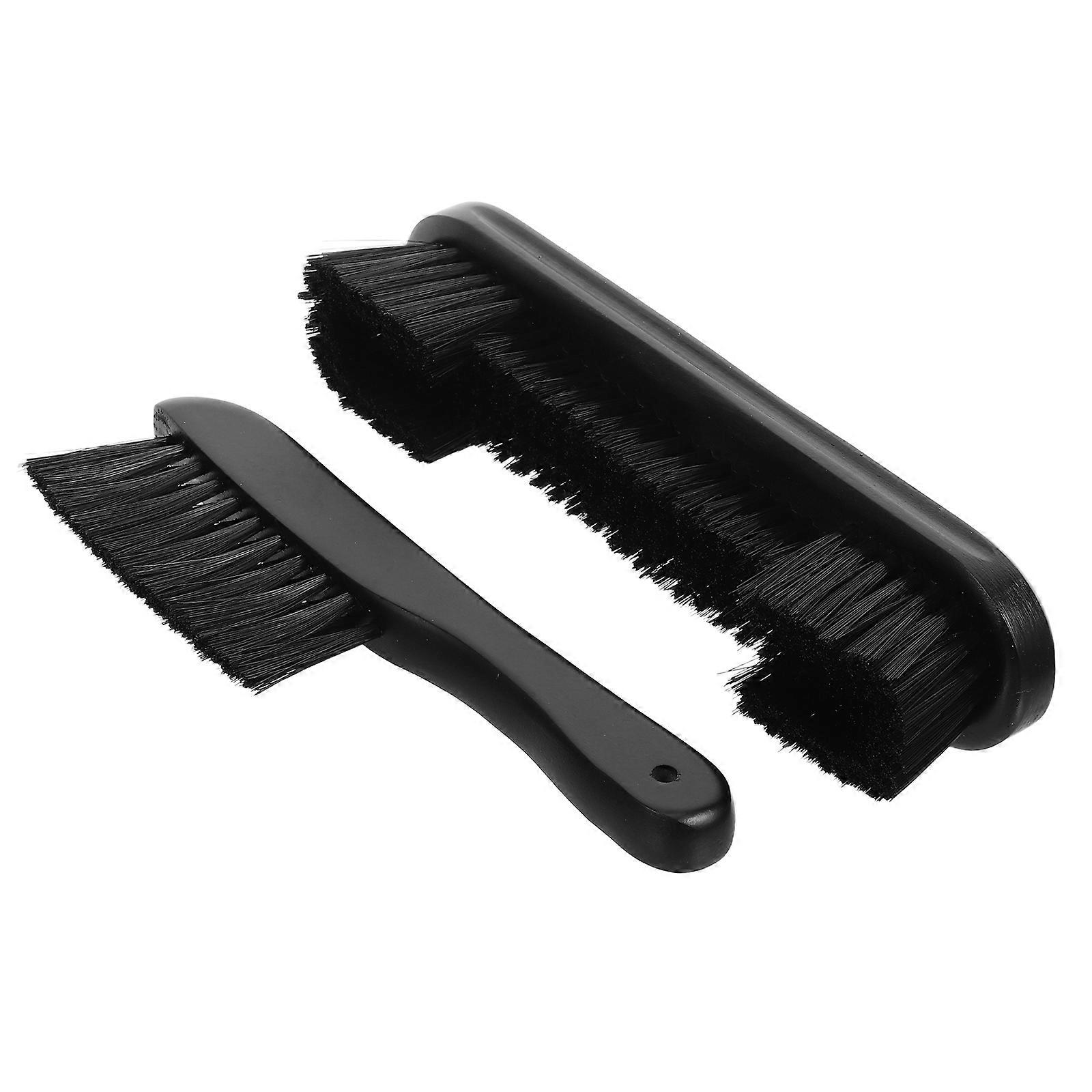 Pool Brush and Handle for Cleaning 5Sets Billiards Table Black Nylon