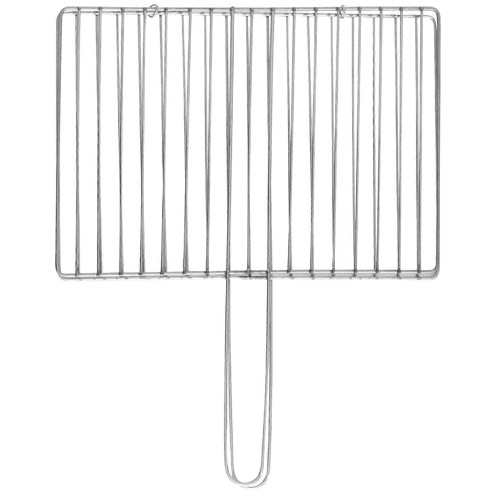 Εργαλείο ψησίματος για λαχανικά, σχάρα μπάρμπεκιου, εξωτερικό μπάρμπεκιου, ασημί, αντοχή στη θερμότητα, 1 σετ, 35x24cm