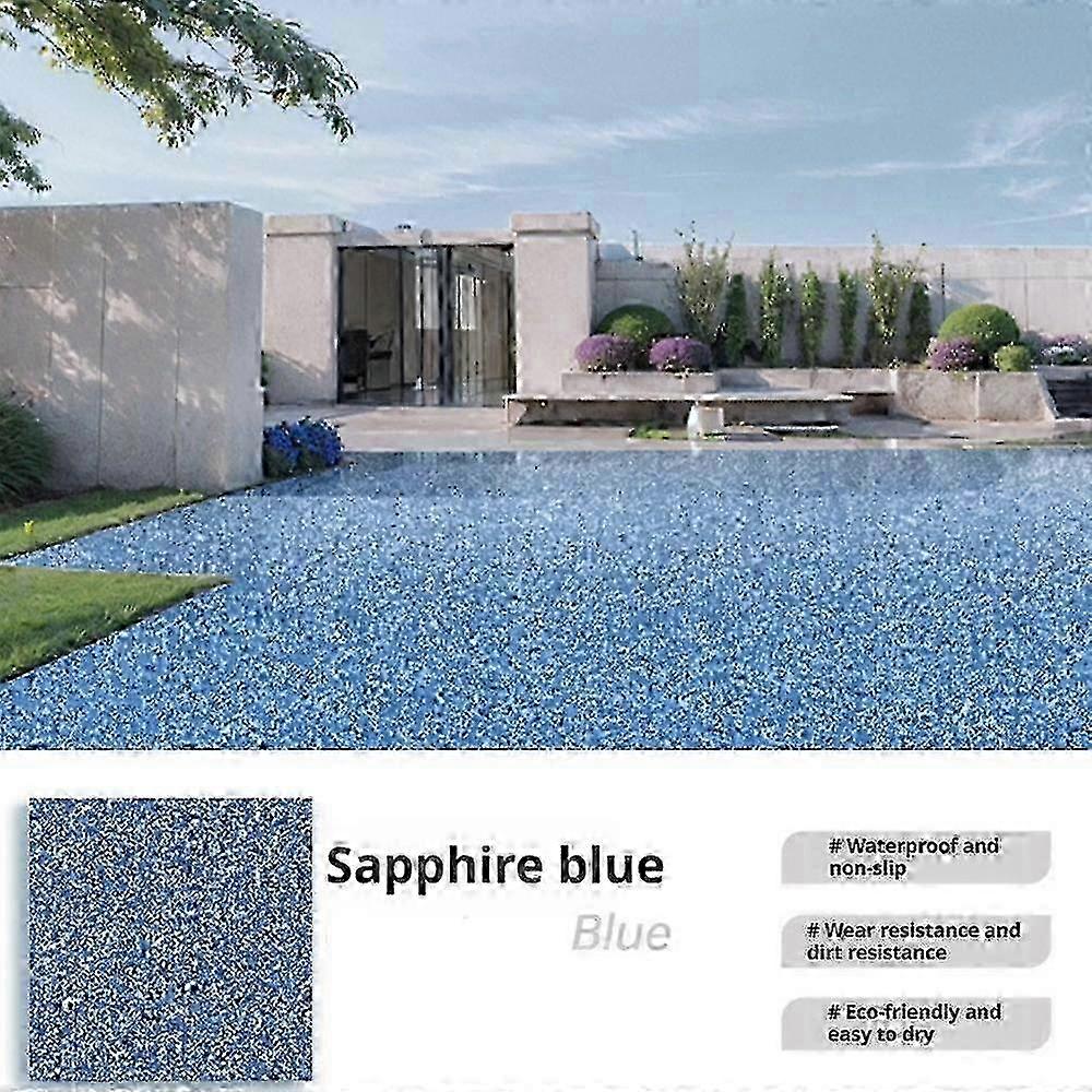 High-Gloss Marble Effect Self-leveling Floor Coating Garage Waterproof Paint