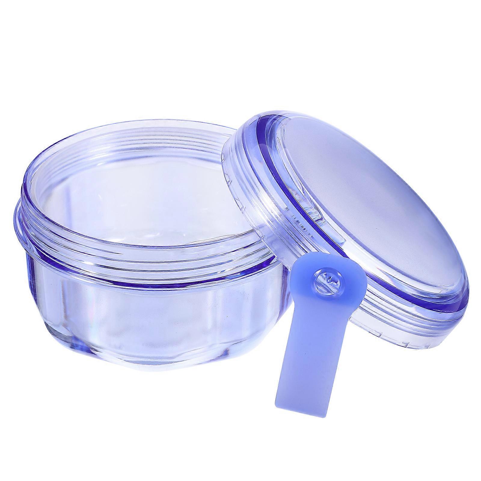 Durable Plastic Retainer Box for Storing Denture Cleaning Case