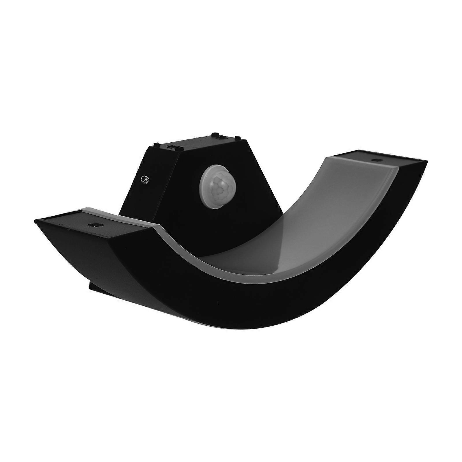 Garden Light 2Pcs Outdoor Wall Lamp Modern Arc Shape Waterproof Sensor