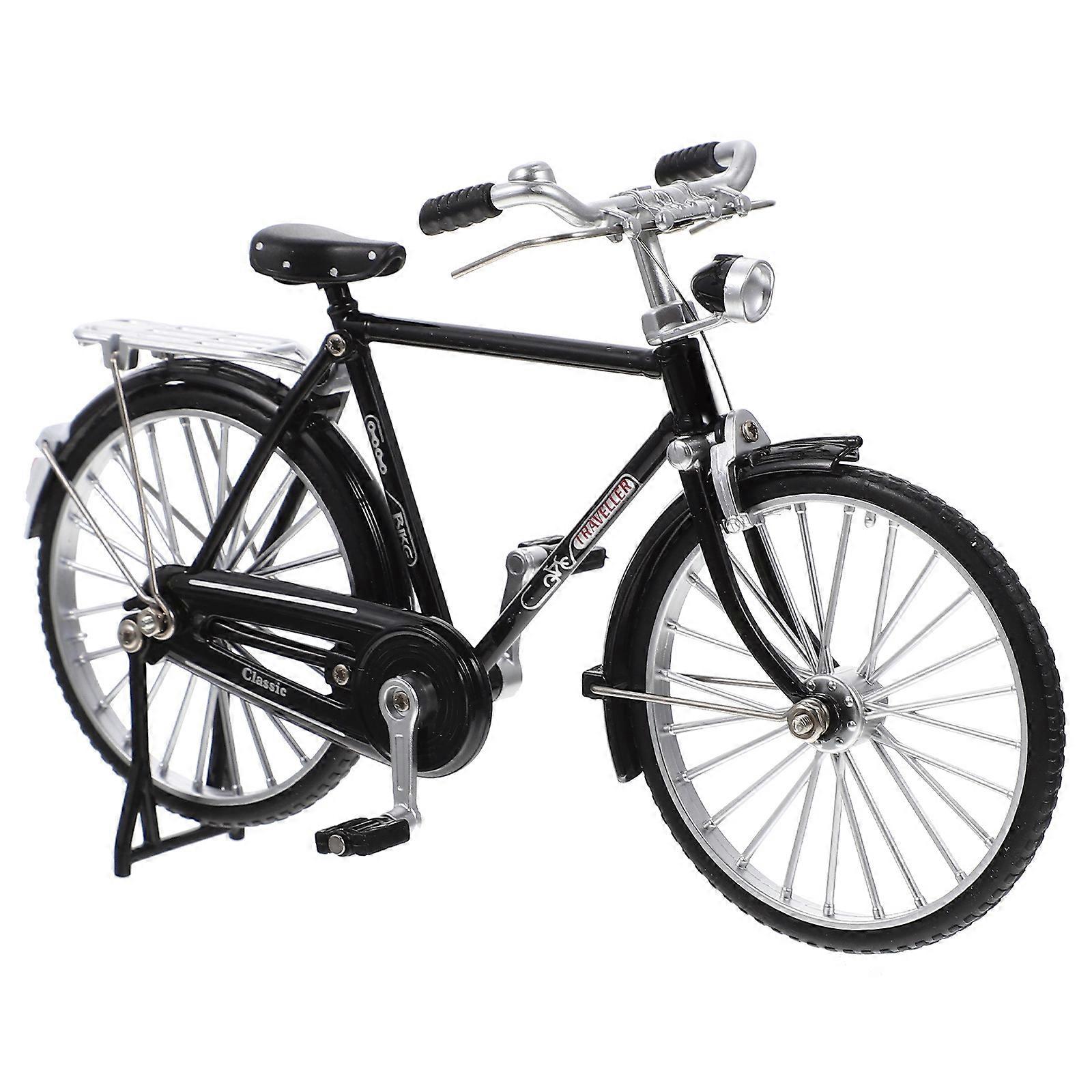 Alloy Bike Model Sculpture for Decor with Mounting Hardware