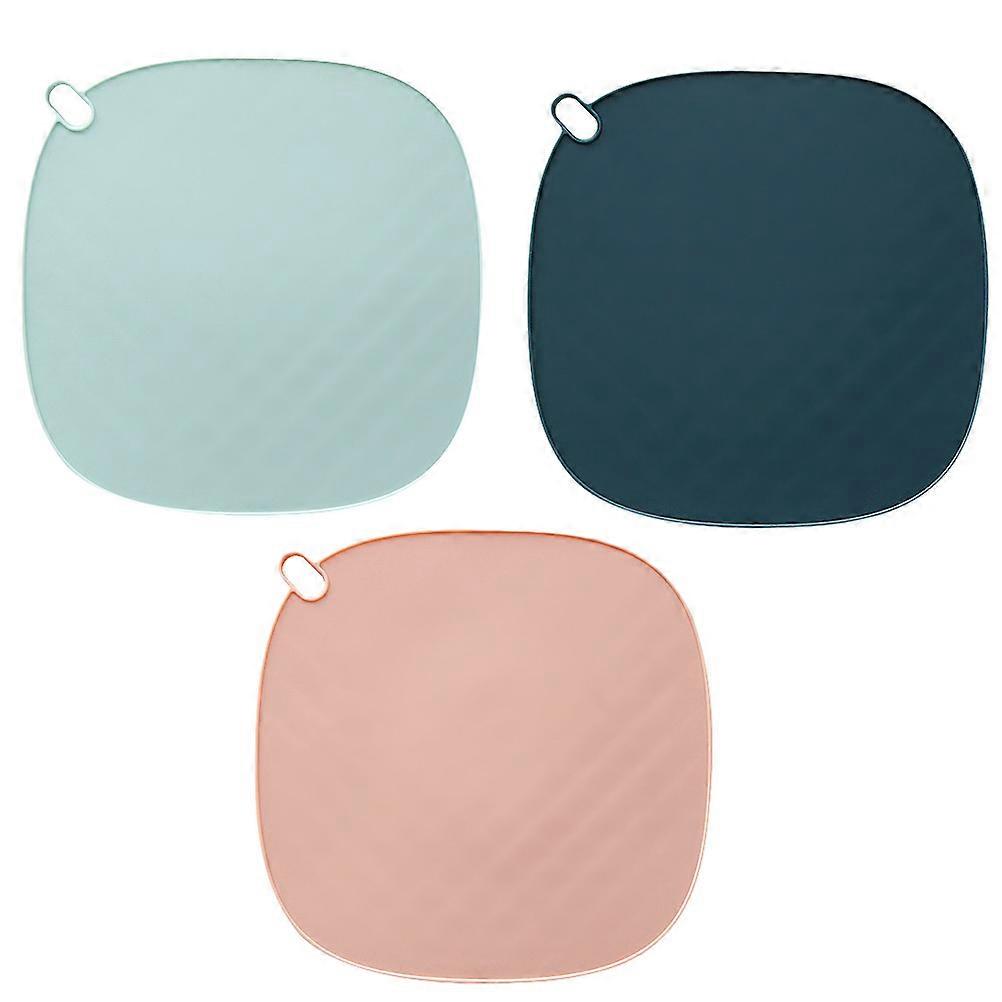 Square Silicone Pot Holder Mat for Heat Insulation Table Use 6Pcs