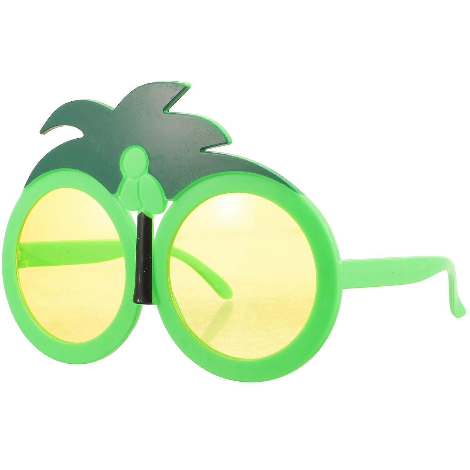 Funny Sunglasses 5Pcs Novelty Party Eyeglasses Hawaiian Themed Photo Prop Assorted Accessory