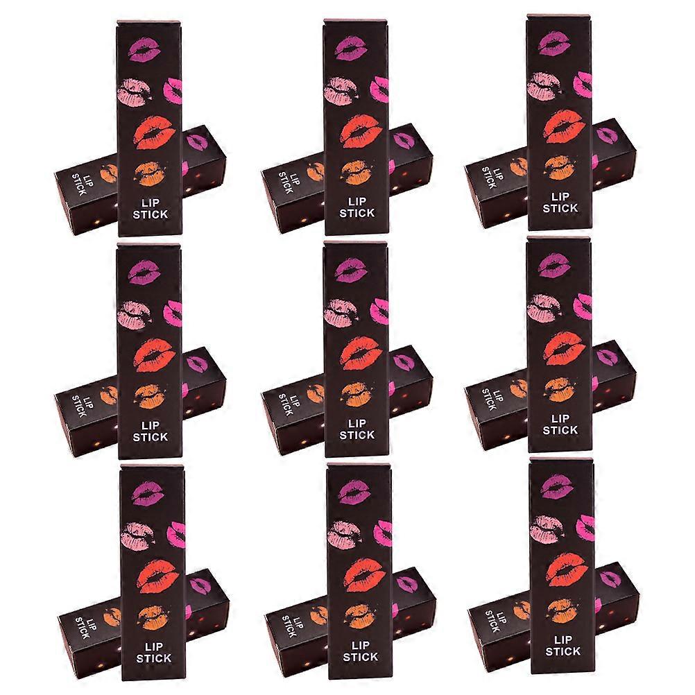 Paper Lipstick Container for Storage Use 100Pcs Assorted Color Wrapping Boxes