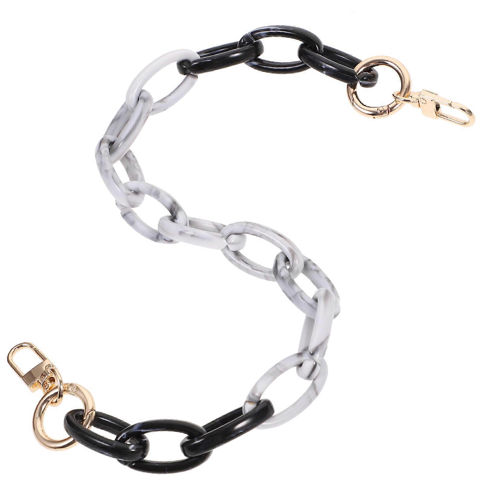 Single Shoulder Bag Chain Replacement Strap 5Pcs Set with Assorted Colors