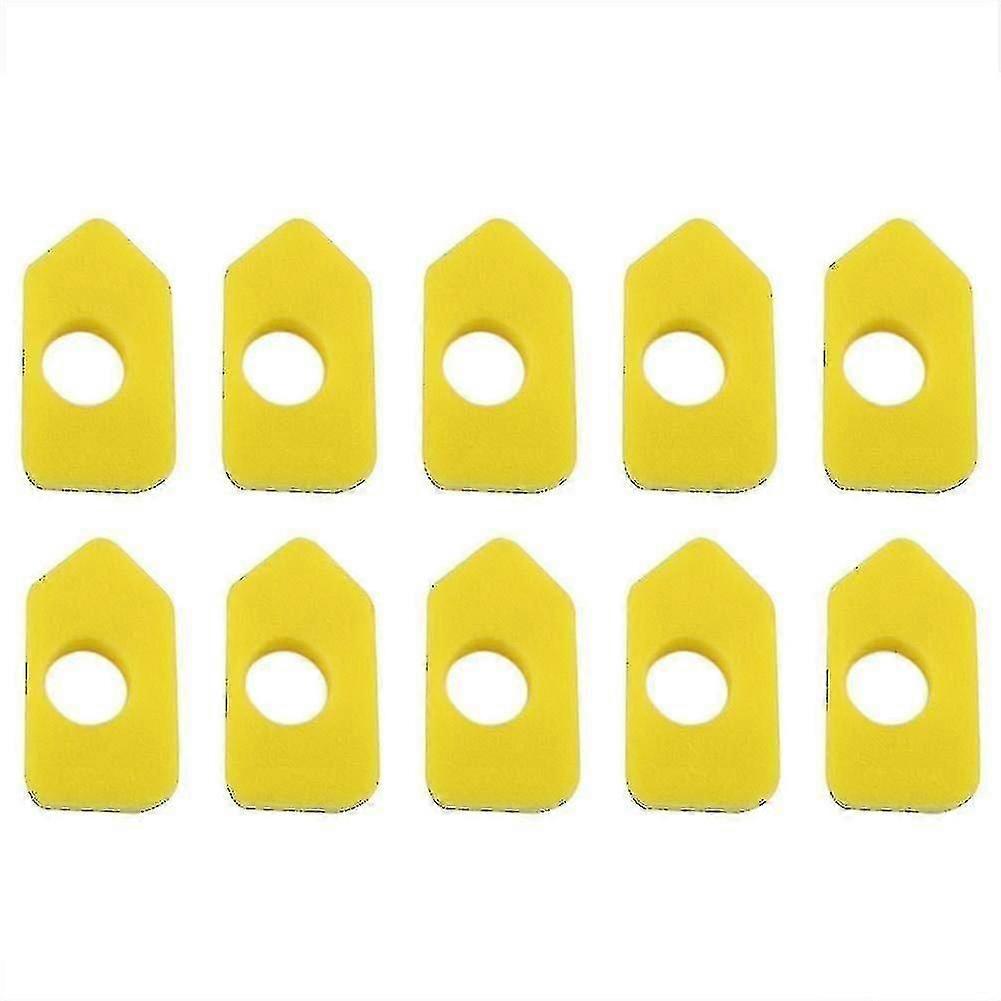 Luftfilter - 10pcs Gelber Schaum Luftfilter, Ersatzluftfilter für Briggs