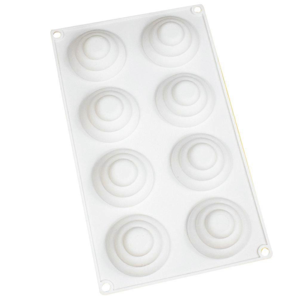 Silicone Cake Mold for Baking 5Pcs Mini 3-Tier Cake Pan Multi Tiered Cupcake Mold