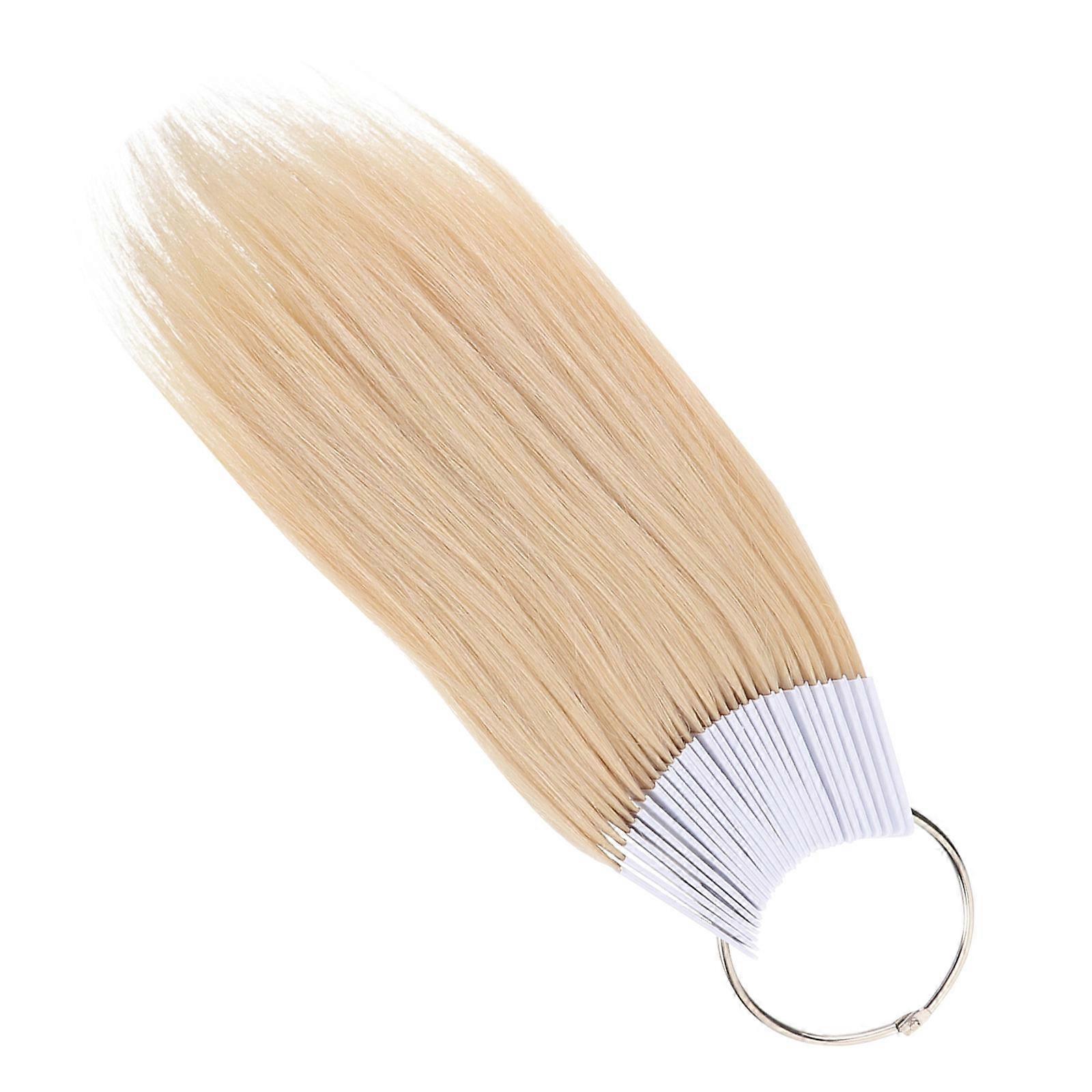 Hair Human Hair Samples for Salon Testing 120Pcs Beige