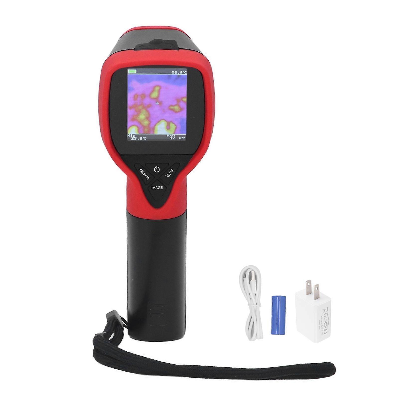 Thermal Imaging Camera Compact Handheld Wear Resistant Infrared Imager for Construction 100240V US Plug