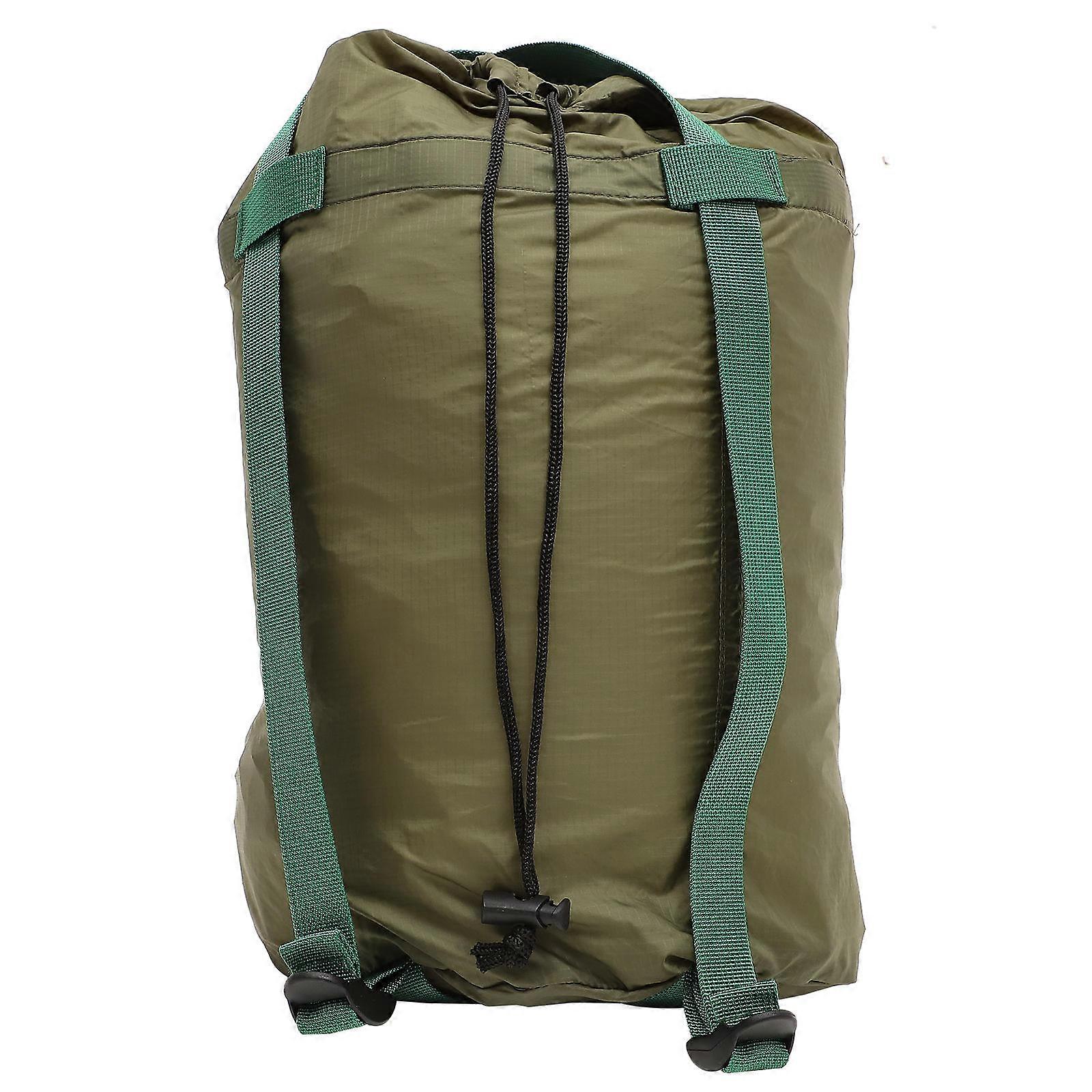 Handheld Compression Bag for Storage Use Olive Green Outdoor