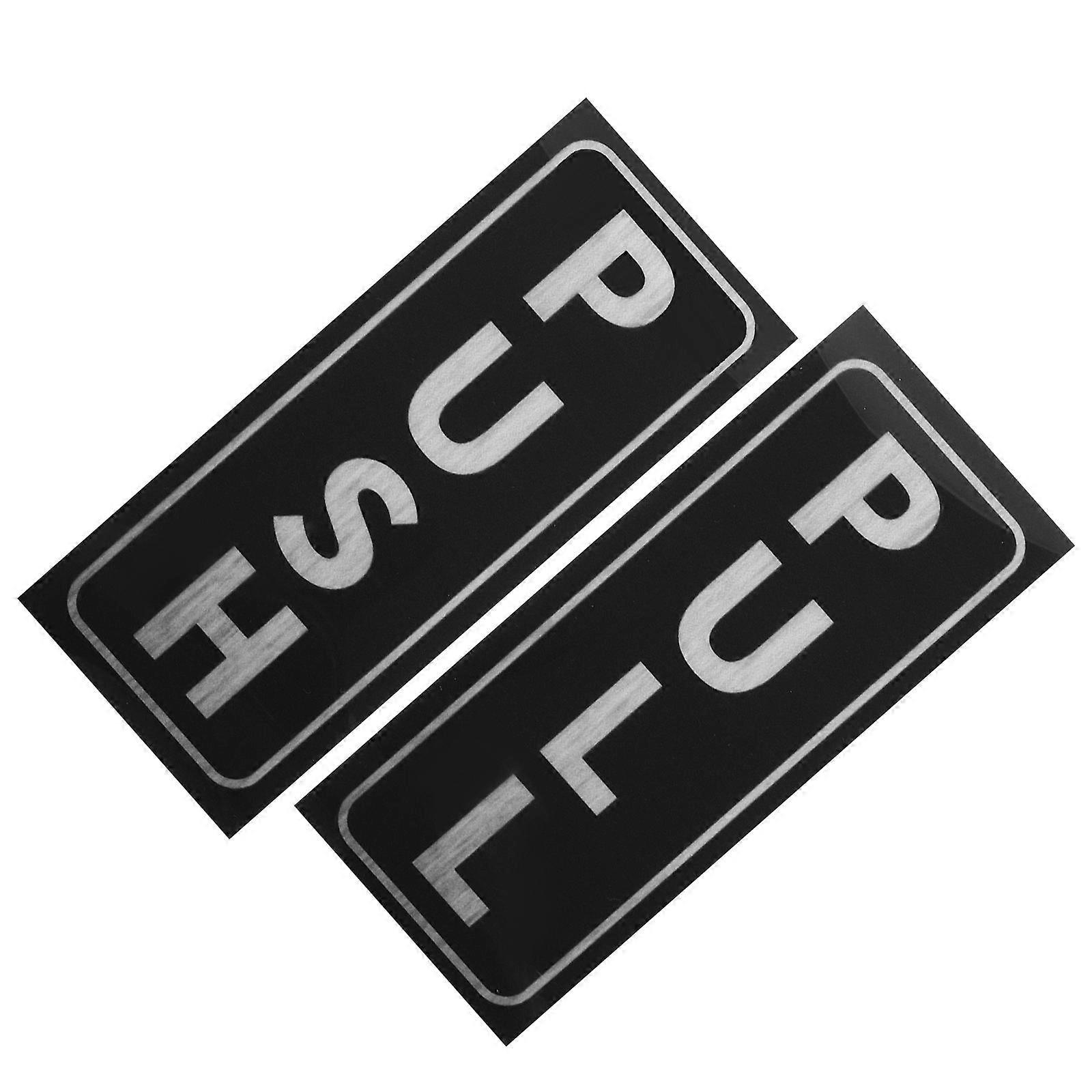 Sliding Door Signage Push Pull Door Stickers with Self Adhesive 8Pcs