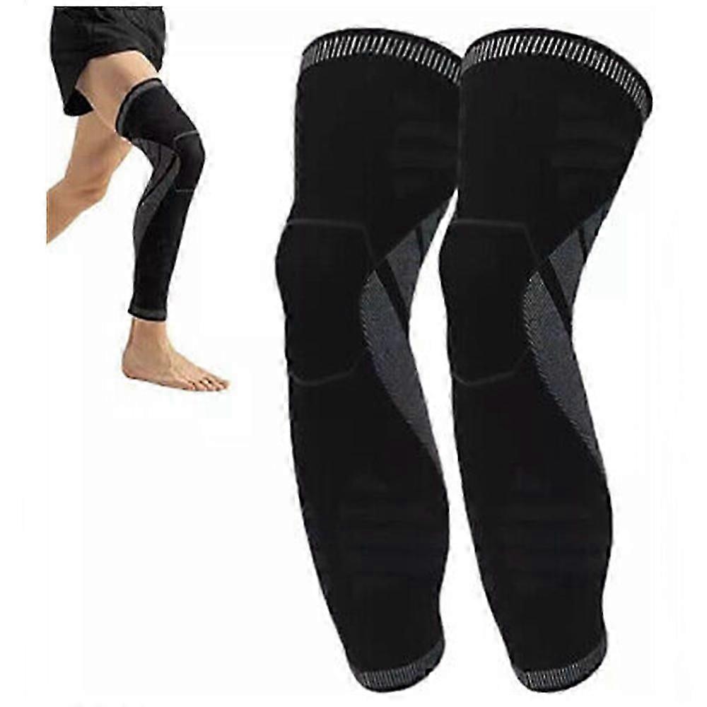 Flytex كم الركبة كامل الساق ، لتخفيف الآلام والدعم ، يخفف من التورم