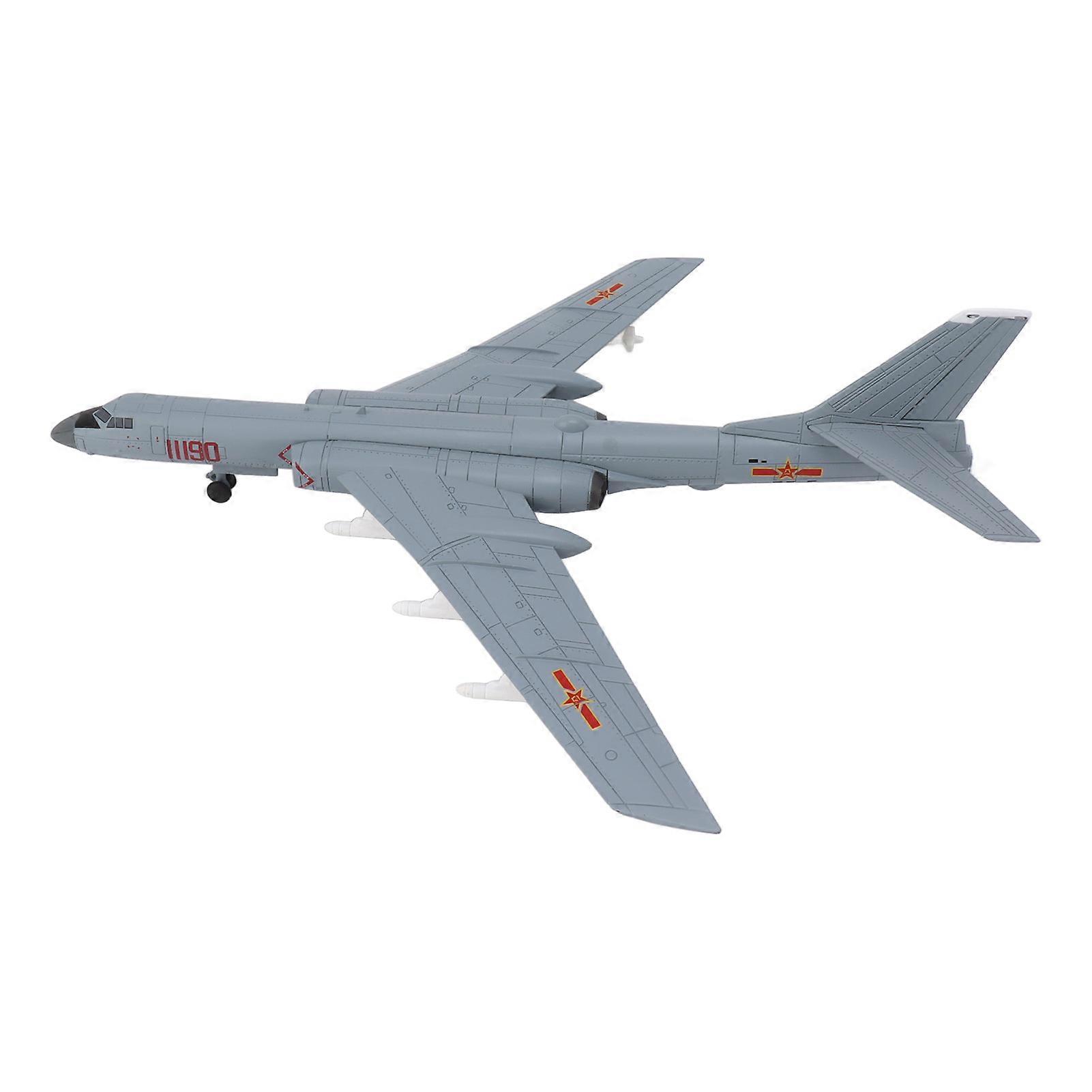 1:144 Alloy Fighter Model Airplane 24cm Length with Stand Base