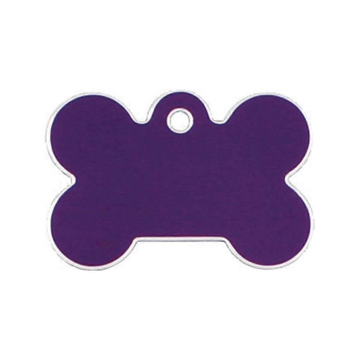 Identification plate for collar Imarc Bone Lilac