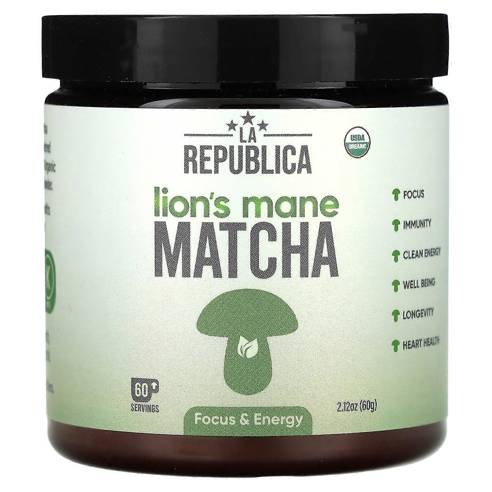 Lion's Mane Matcha, 2.12 oz (60 g)
