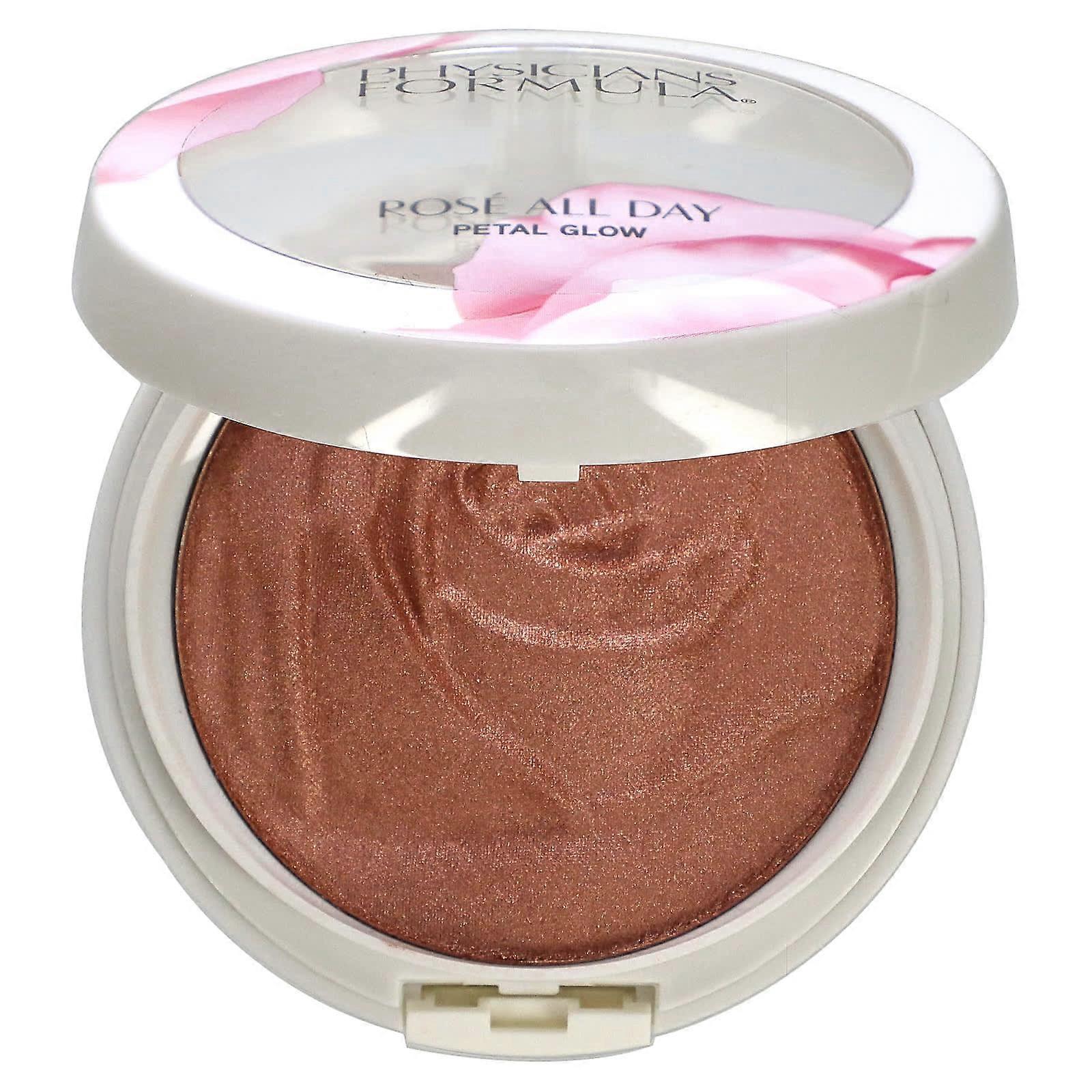 Rose All Day Petal Glow, Multi-Use Highlighter, Shimmering Rose, 0.32 oz (9.2 g)