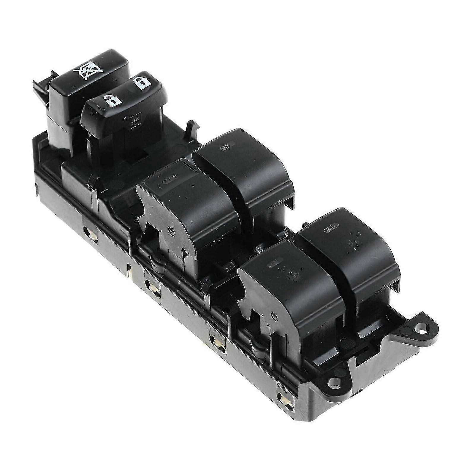 Power Window Switch Front Left Black Plastic 20 P 6 Buttons Male for Lexus CT200h