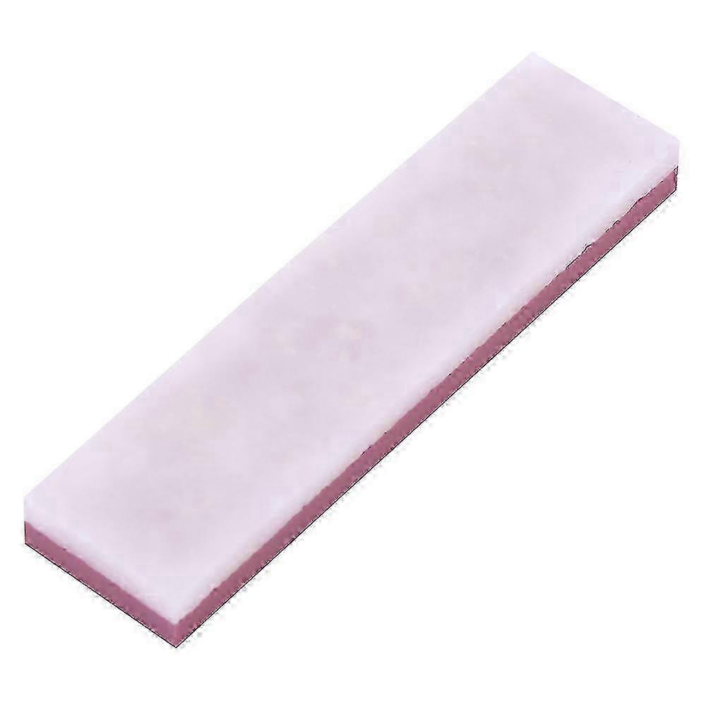 Double Sides Whetstone Blade Sharpening Stone Sharpener(White) miao7