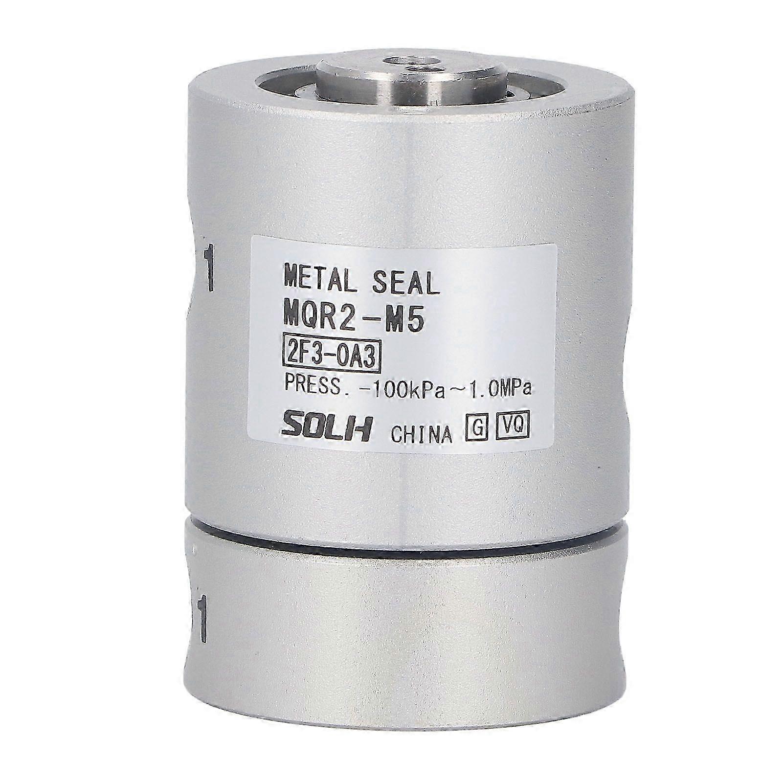 Pneumatic Rotating Connector Aluminum Alloy Multi Channel High Speed 360 Rotating Connector MQR2 M5