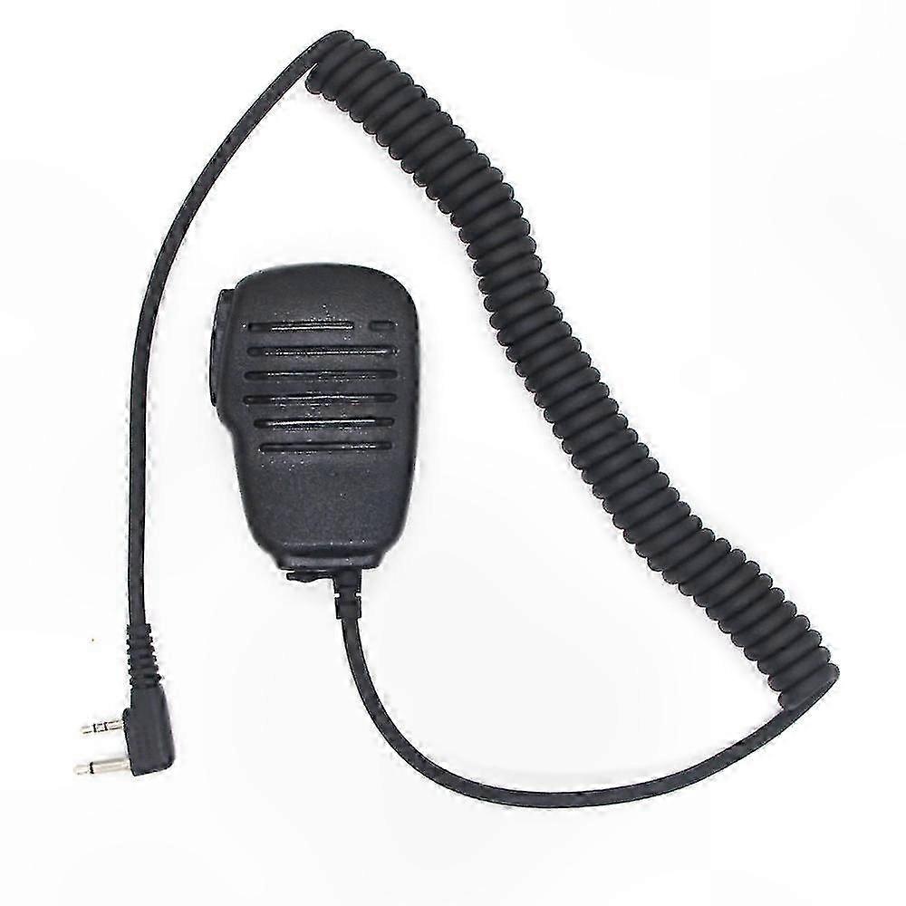 Waterproof Remote Speaker Microphone with Push-to-Talk for Two-Way Radios, Compatible with ICOM IC-V85 and IC-F20 Series